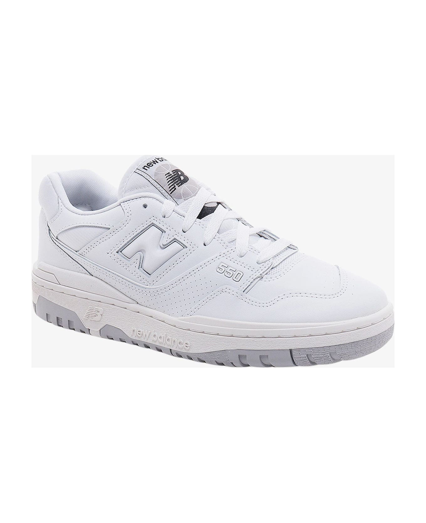 New Balance Leather Sneakers - White