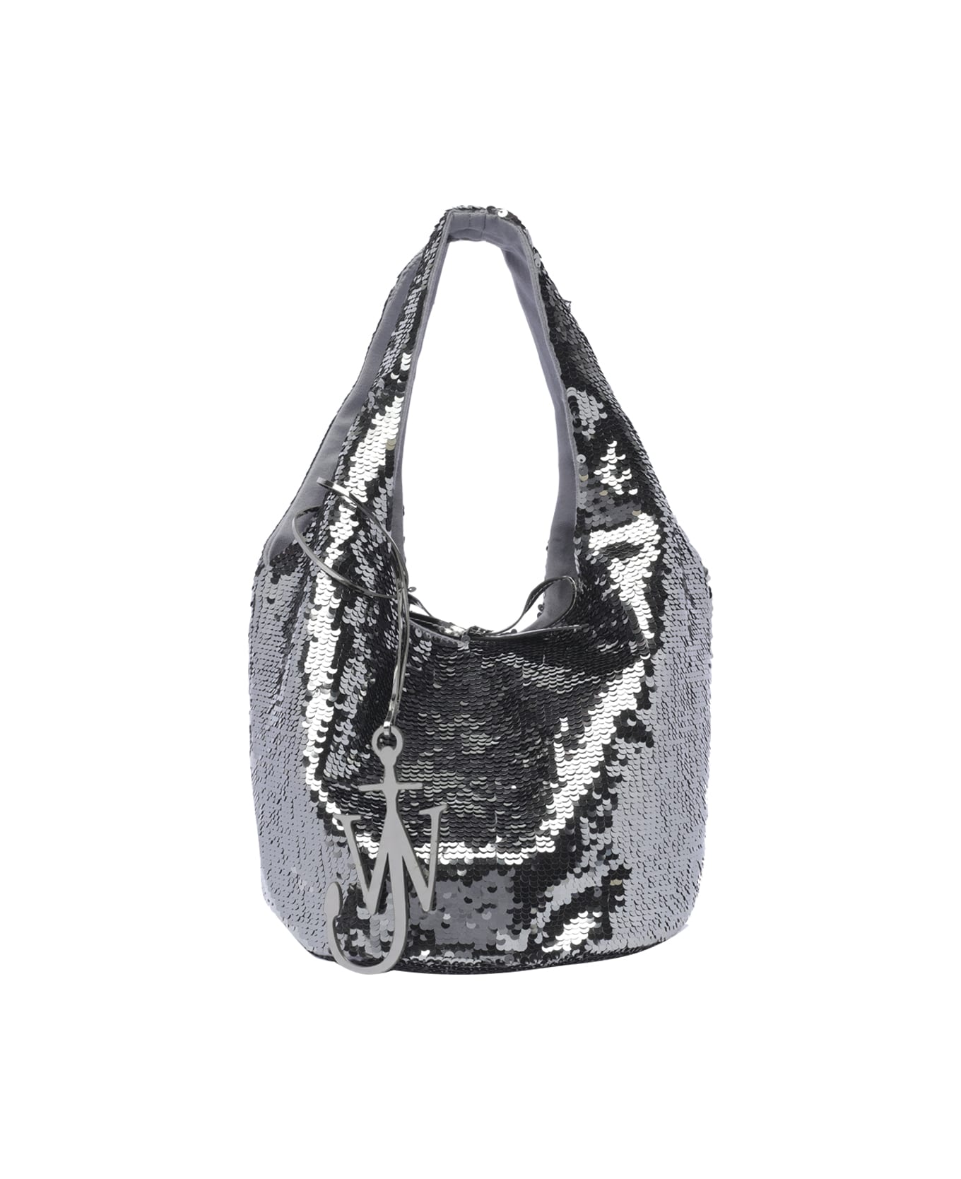 J.W. Anderson Mini Sequins Shopping Bag - Charcoal トートバッグ