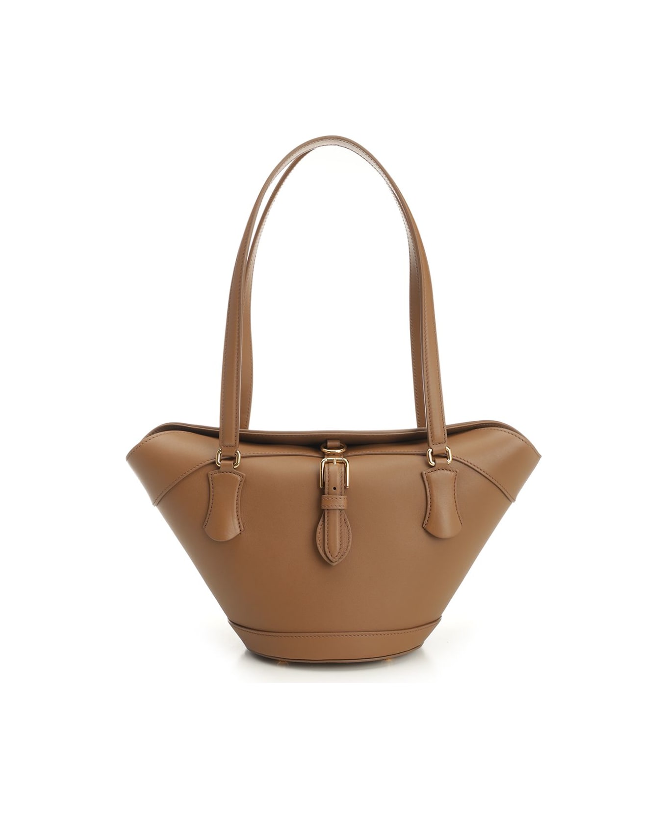 Dolce 
Gabbana Leather Shoulder Bag - Caramello