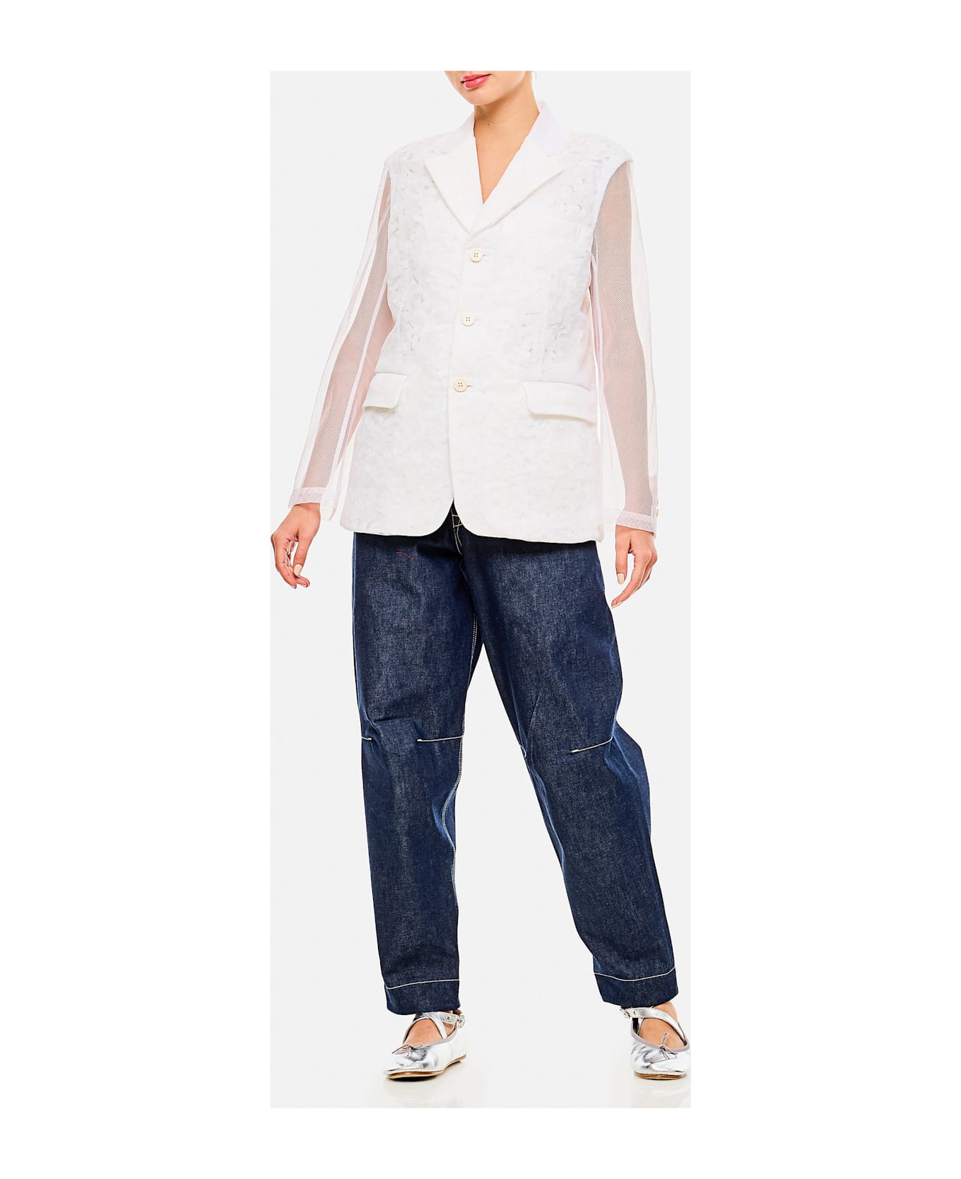 Comme des Garçons Jackets - White