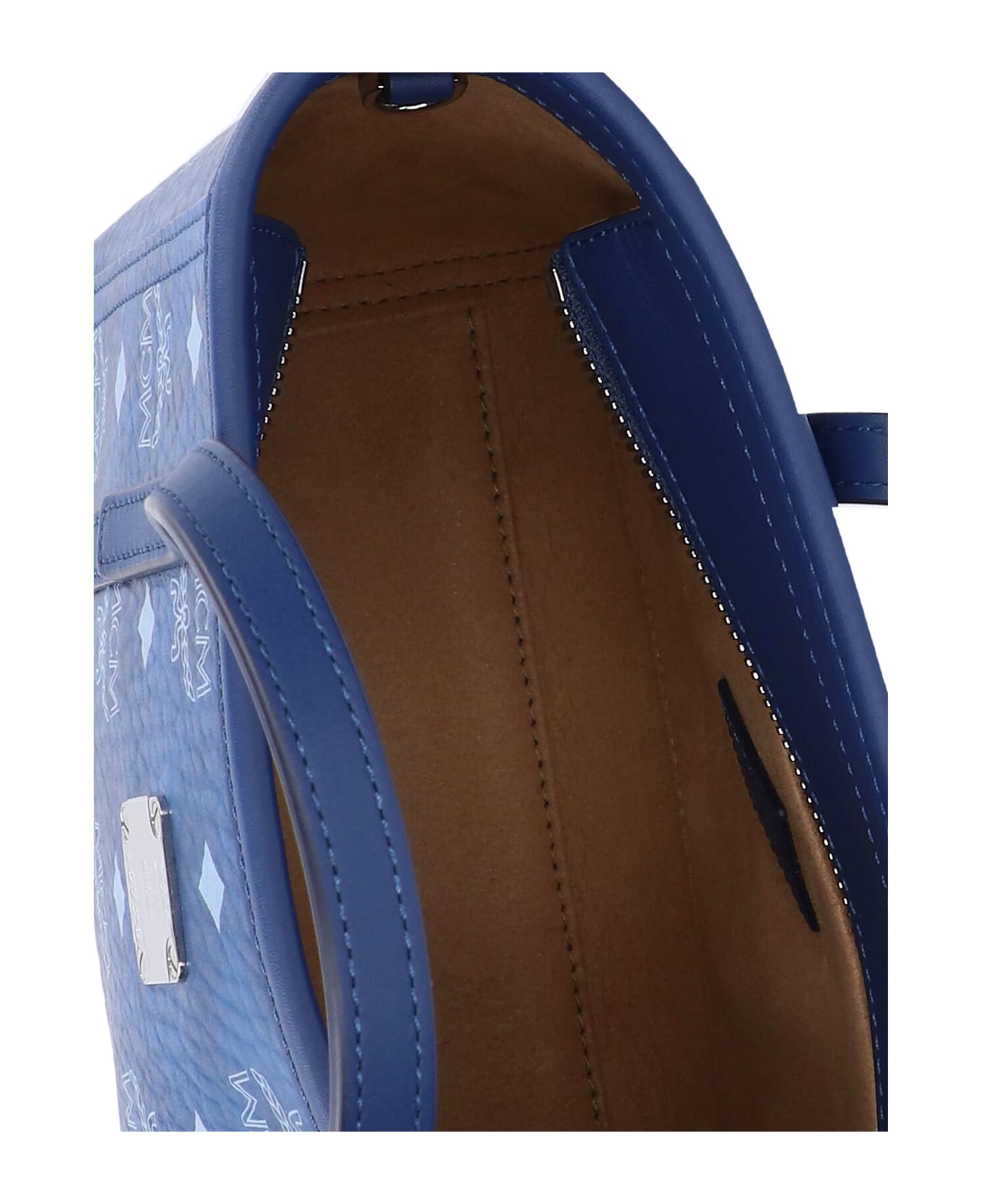 MCM 
toni Shopper
 Small Tote Bag - Blue