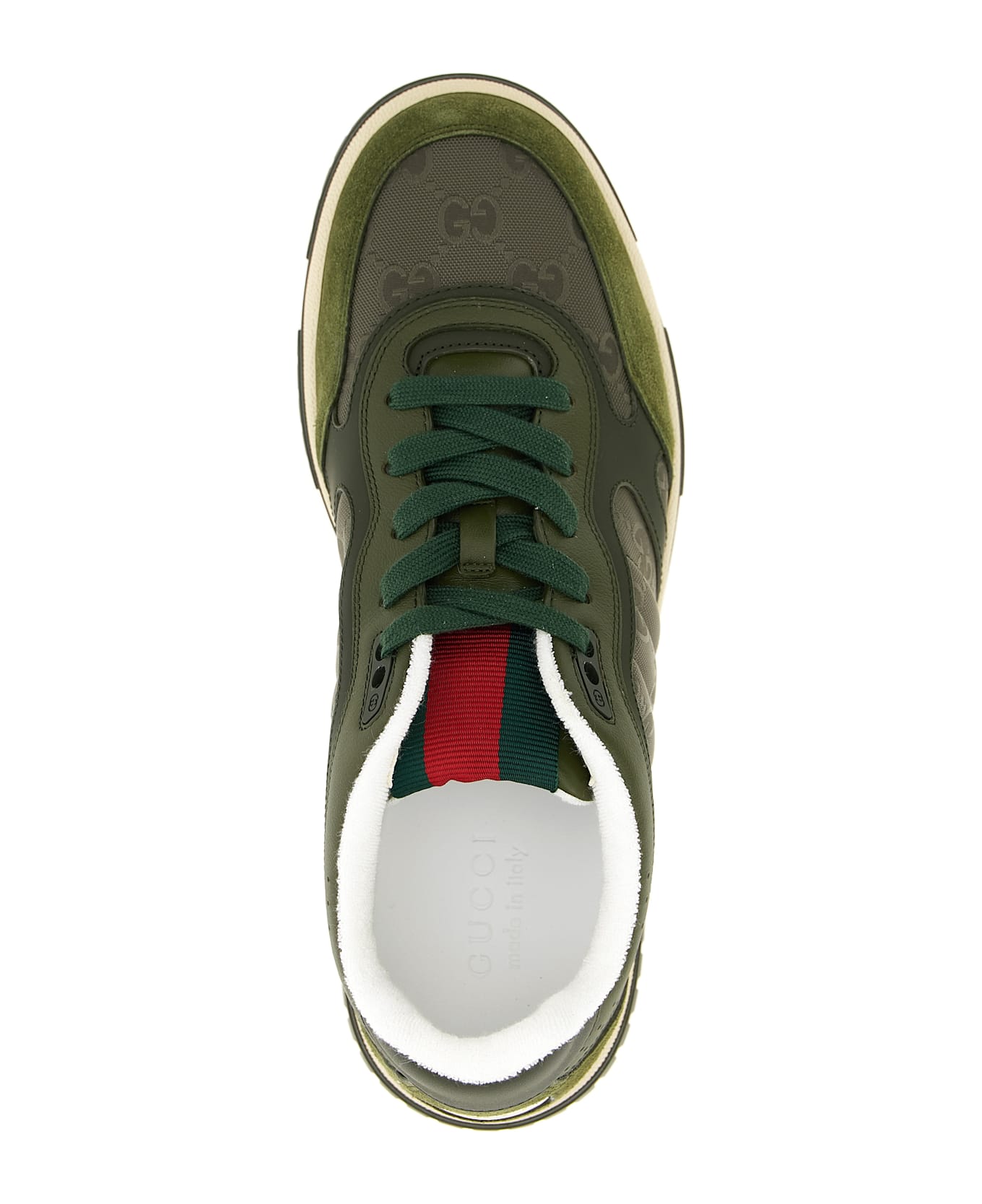 Gucci 'gucci Re-web' Sneakers - Green