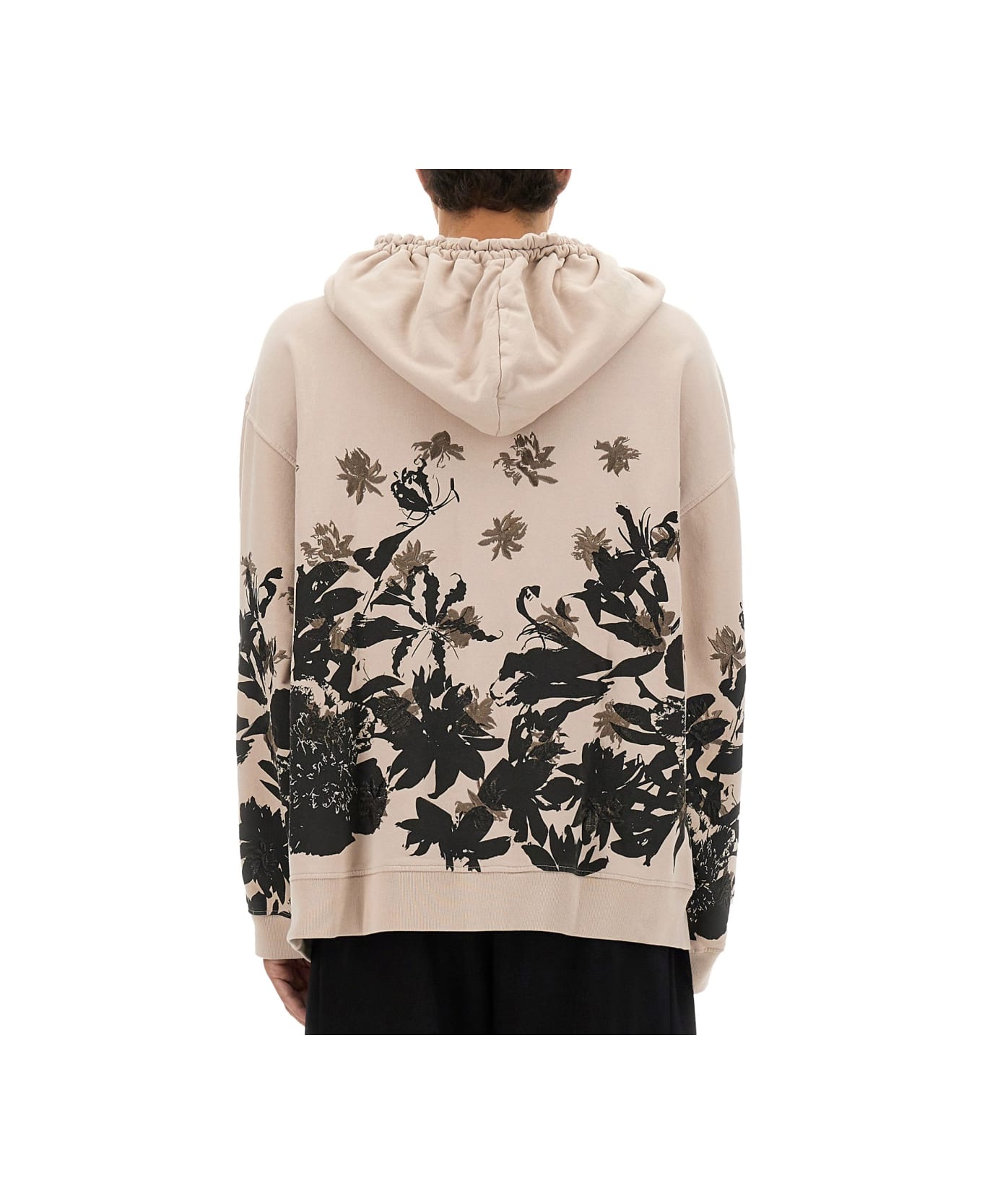 Dries Van Noten Cotton Hoodie - IVORY