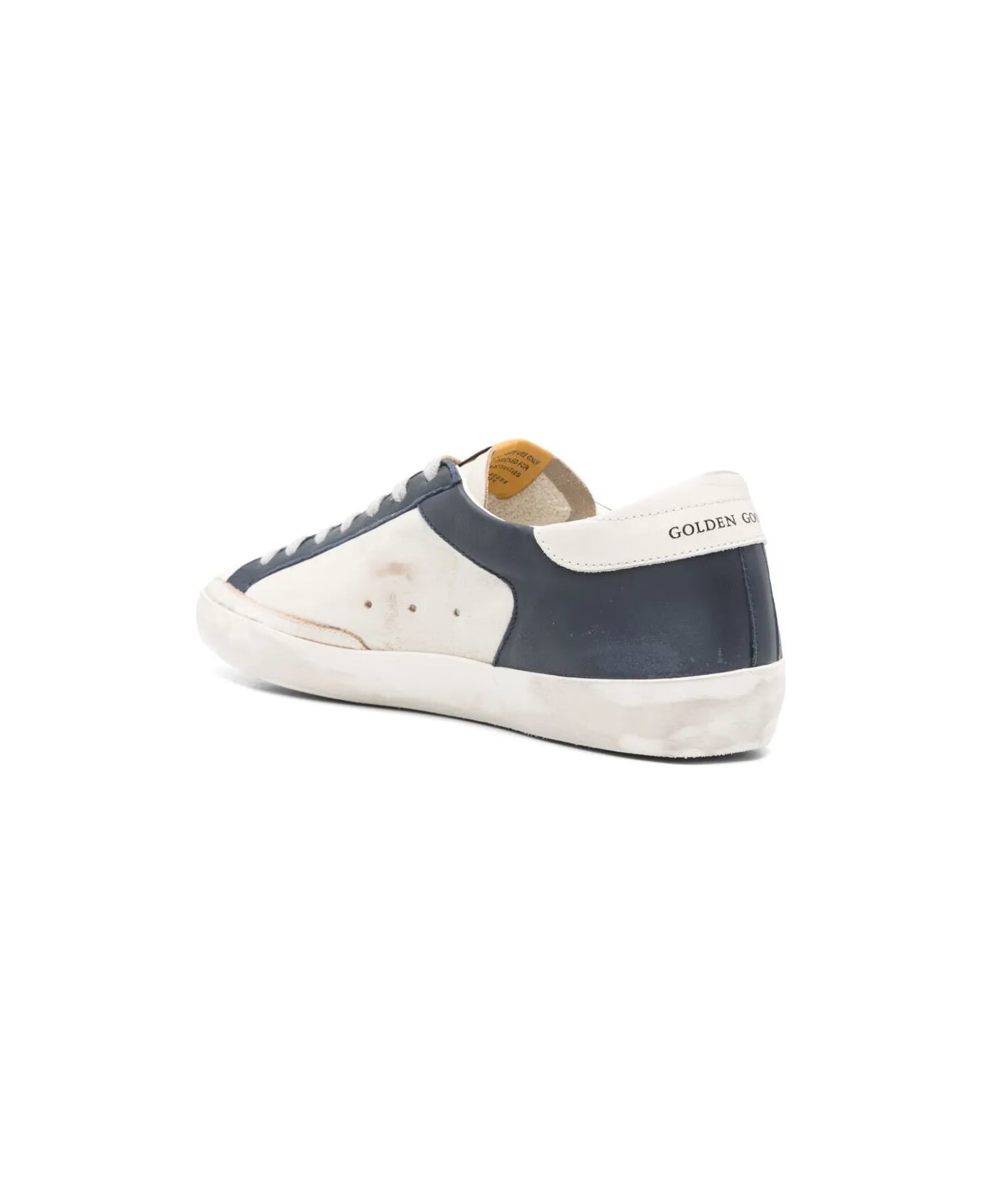 Golden Goose Super Star Sneakers - BLUGUNMETAL