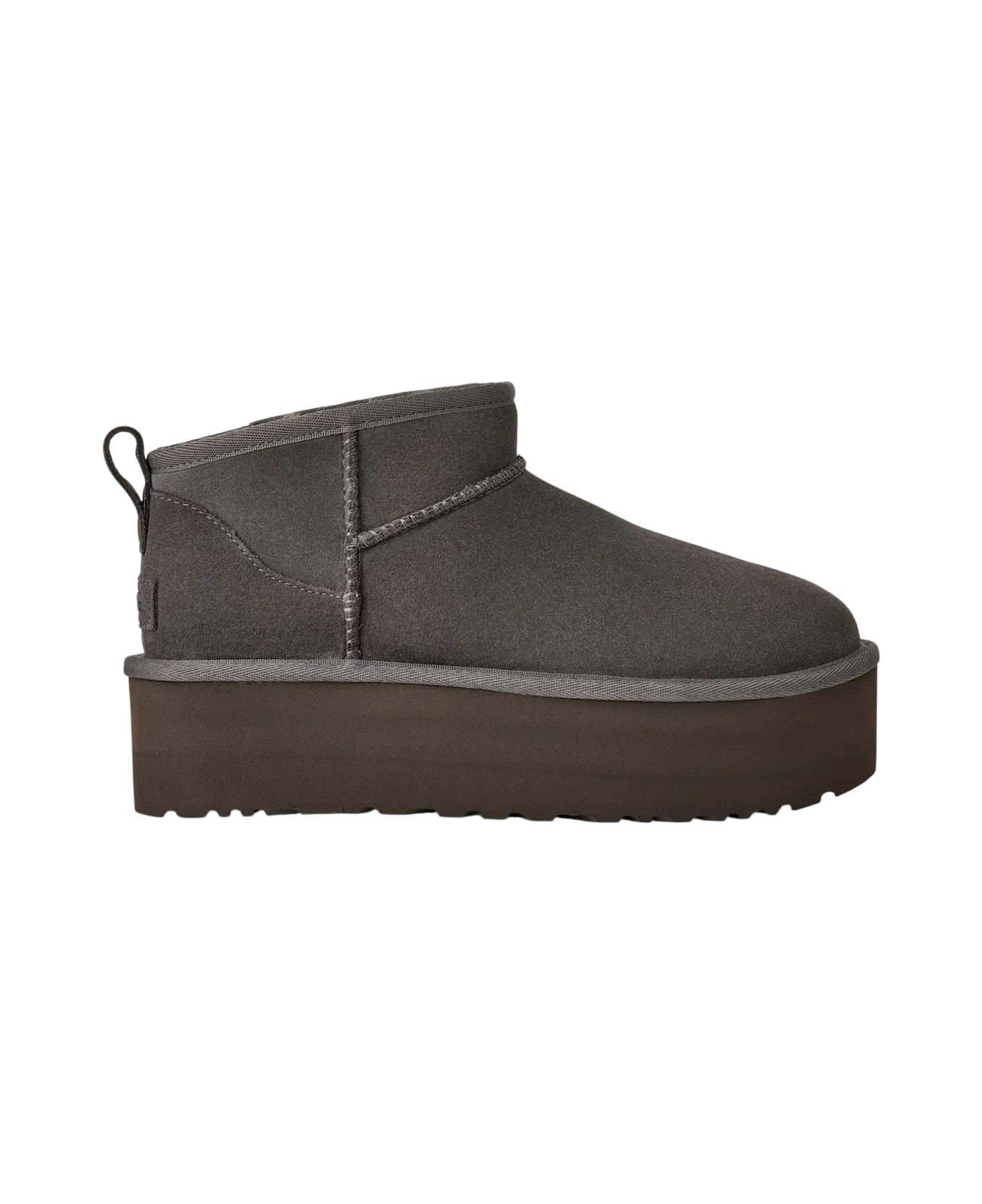 UGG W Classic Ultra Mini Platform Ankle Boots - Fango