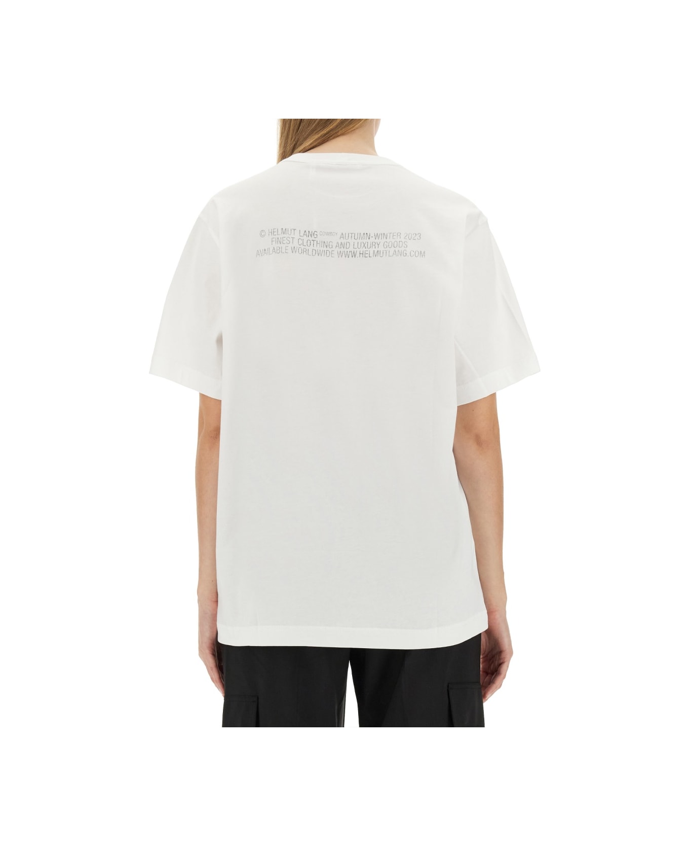 Helmut Lang Cowboy T-shirt - WHITE