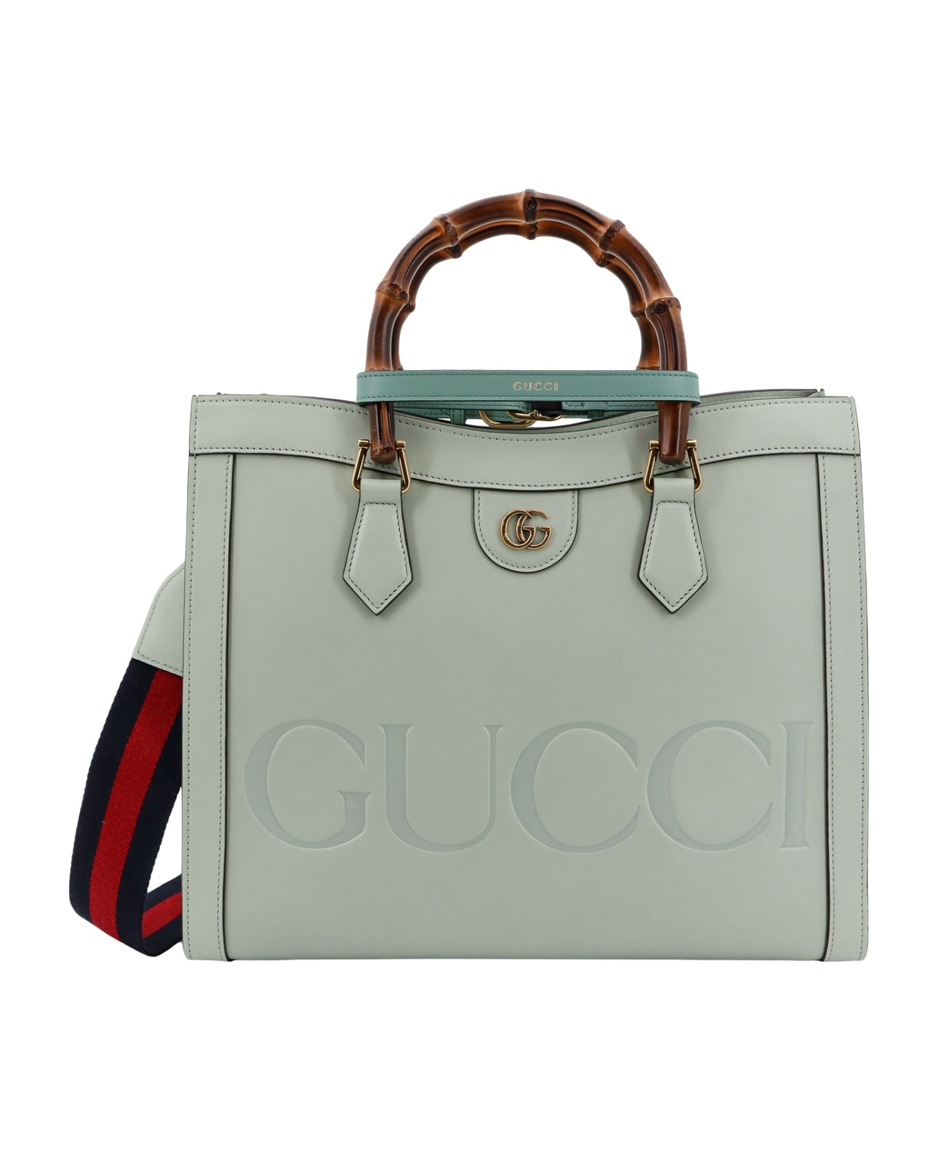 Gucci Diana Handbag - Green トートバッグ