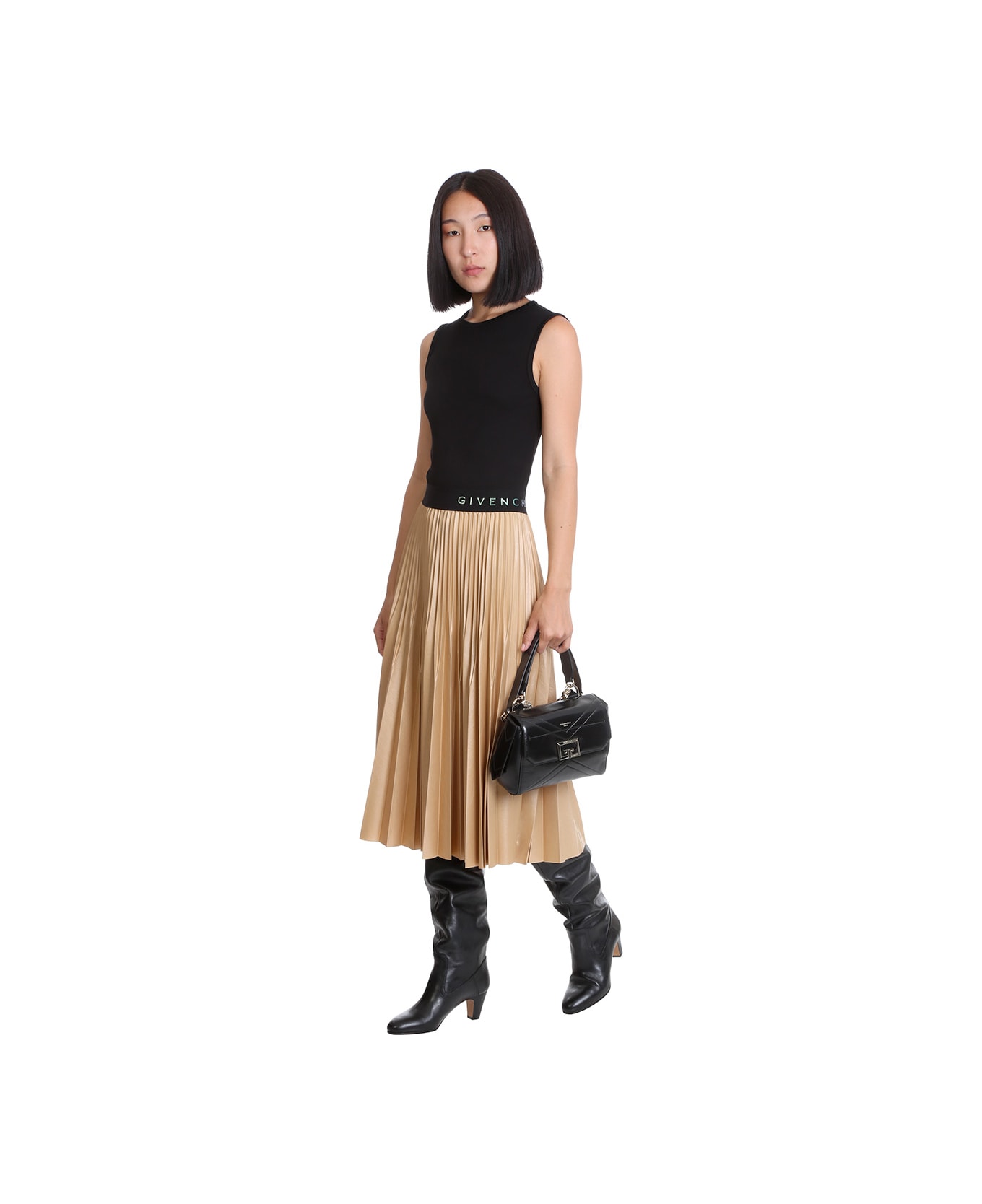 Givenchy Dress In Black Viscose - black