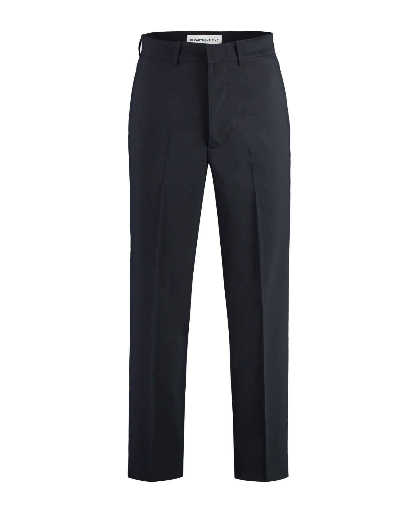 Department Five E-motion Wool Blend Trousers - blue ボトムス