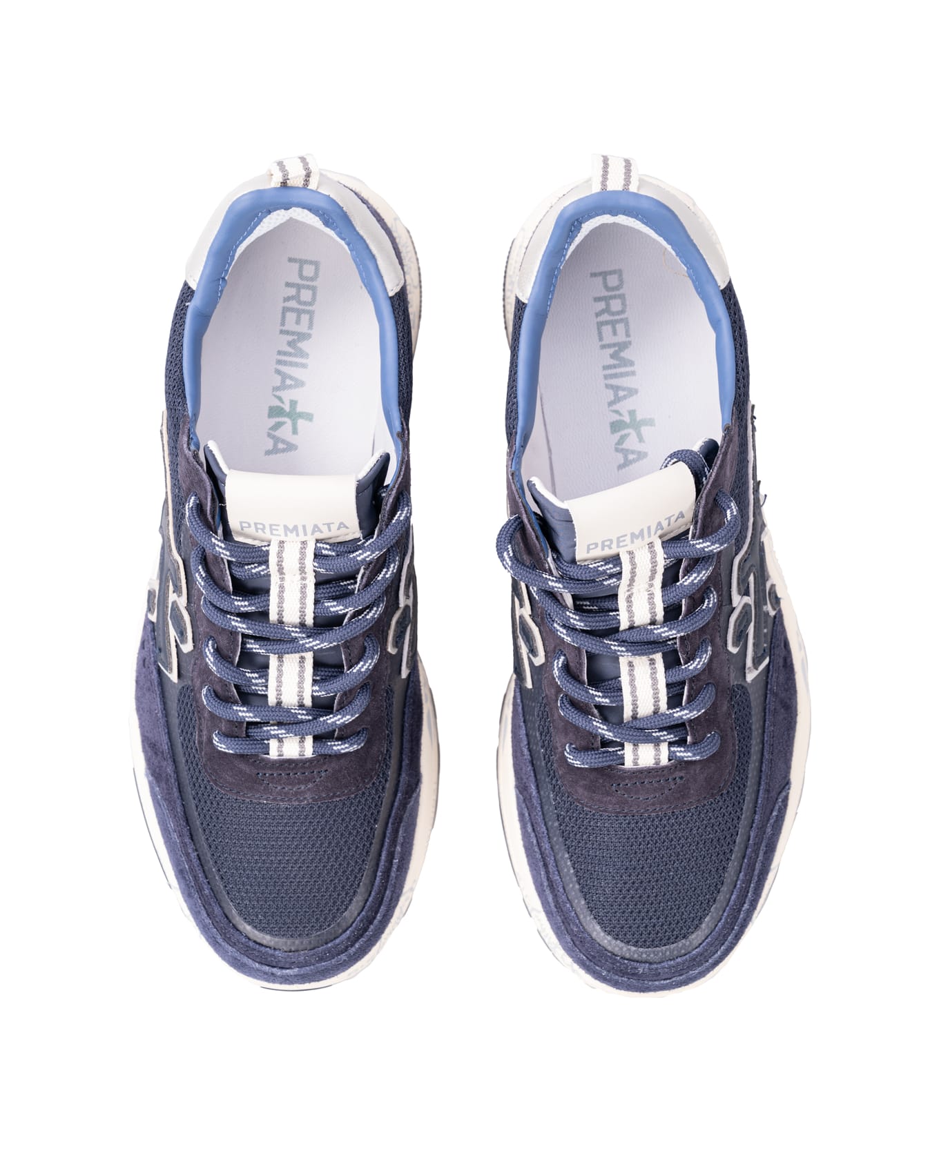 Premiata Flat Shoes Blue - Blue