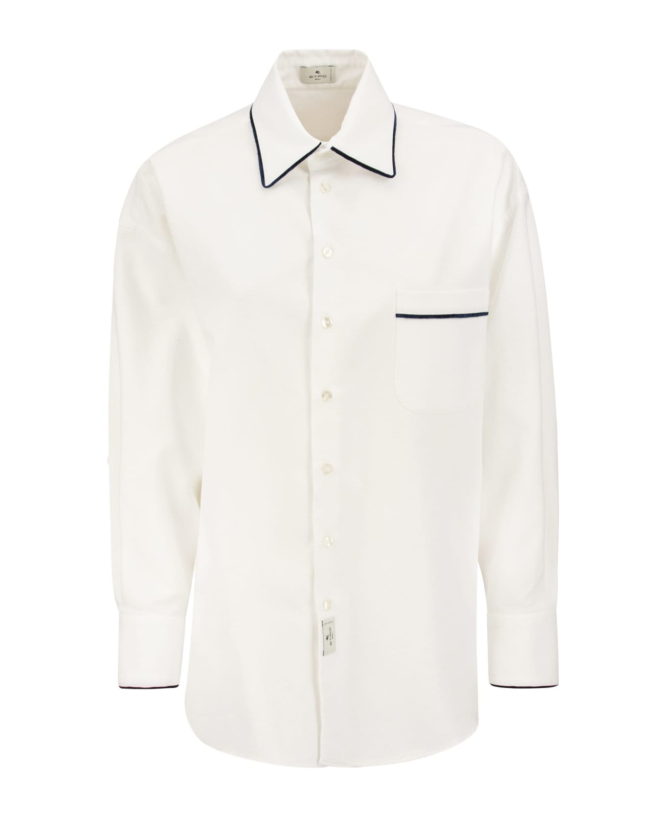 Etro Cotton Shirt - White シャツ