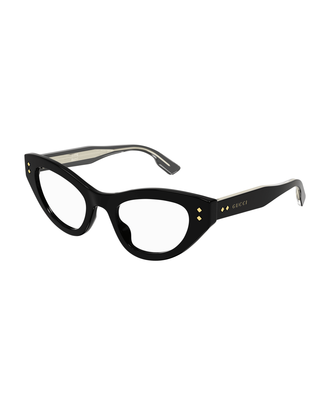 Gucci Eyewear 1bbb4az0a Glasses - 001 black black transpare