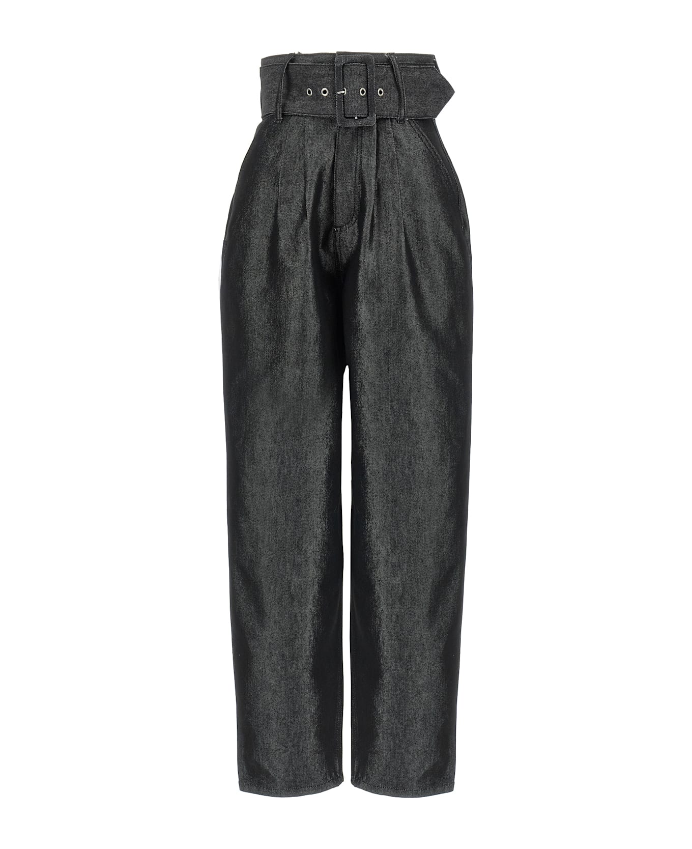 Rotate by Birger Christensen High Waist Jeans - Black  