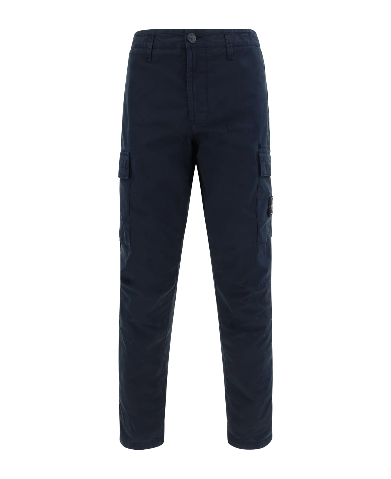 Stone Island Regular Tapered Pants - Navy Blue