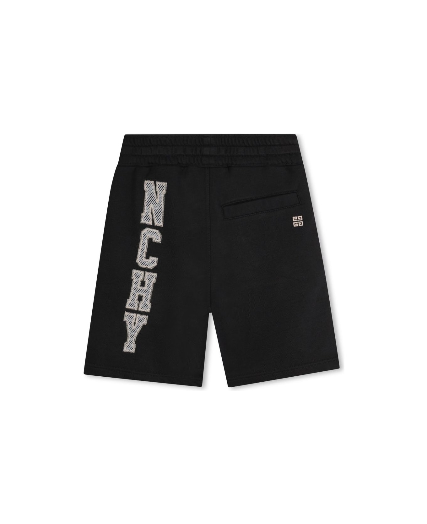 Givenchy Bermuda Con Logo - Black