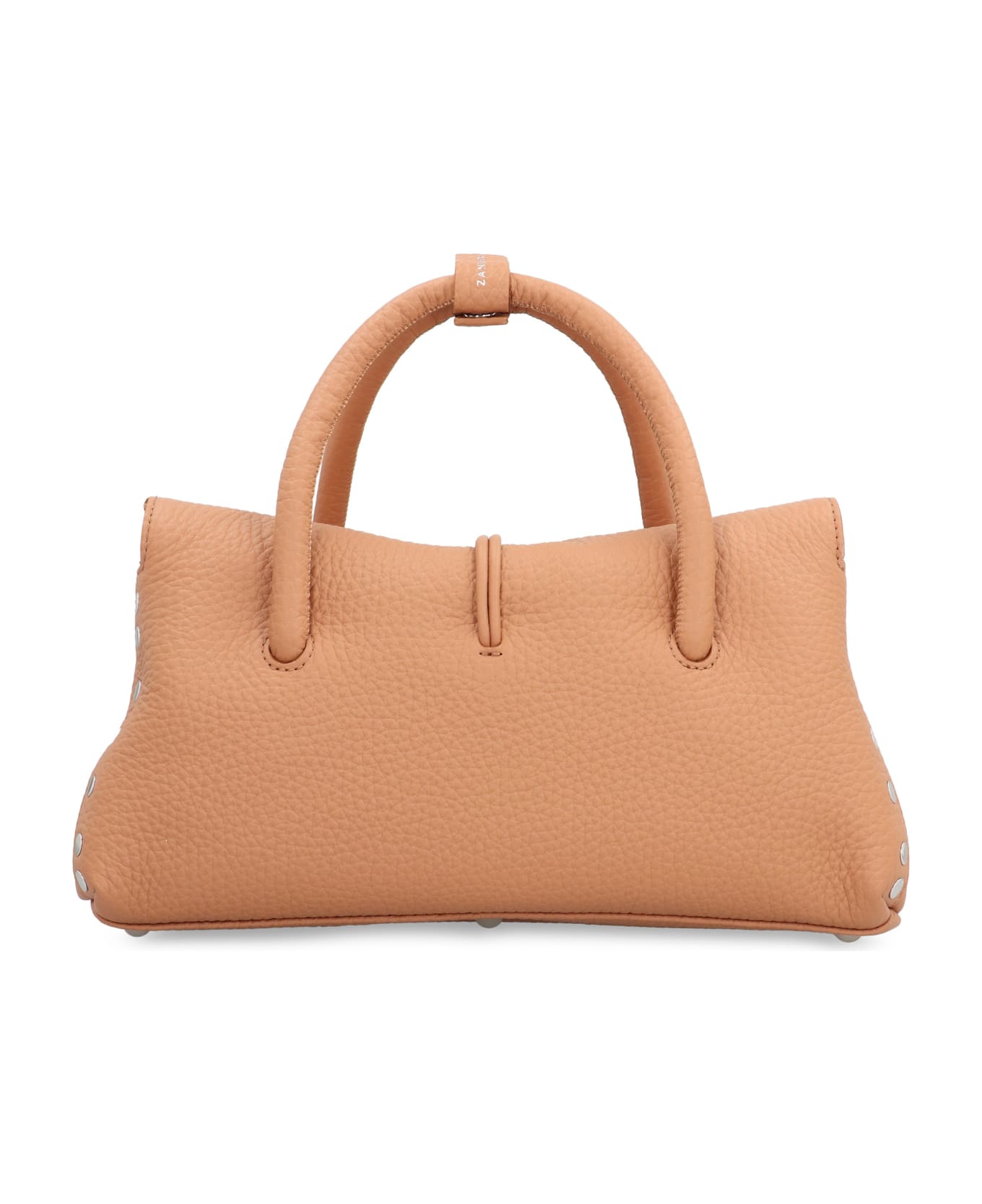 Zanellato Dotta Leather Handbag - Saddle Brown