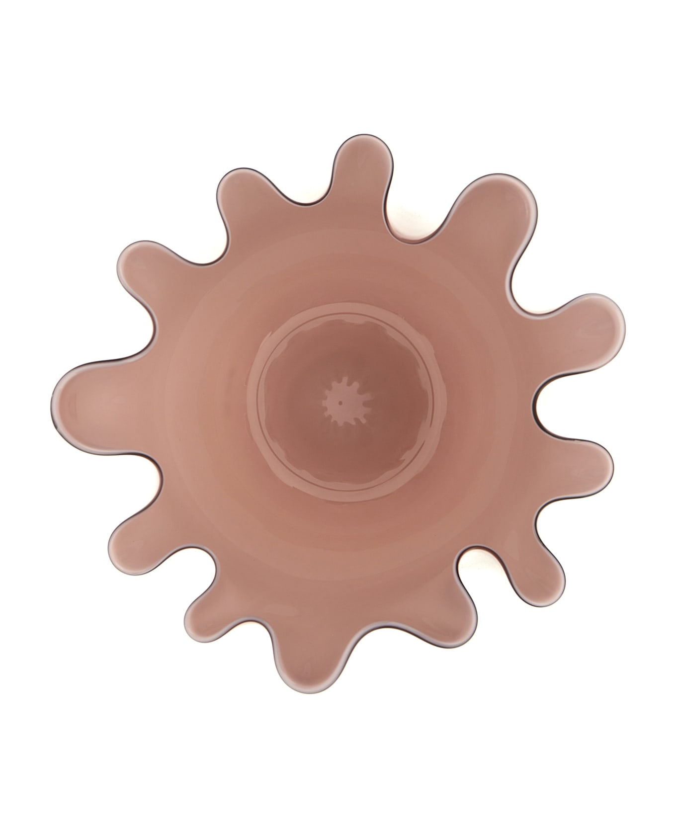 Venini 'fazzoletto' Vase - Purple