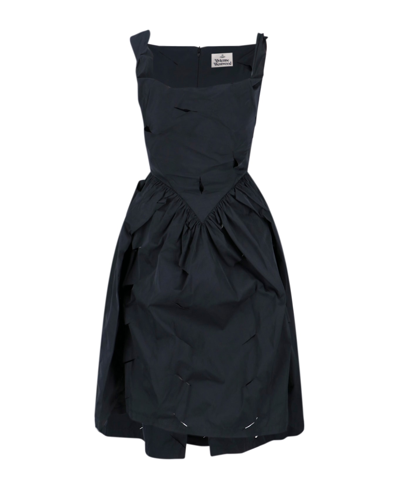 Vivienne Westwood Asymmetrical Midi Dress - Black  