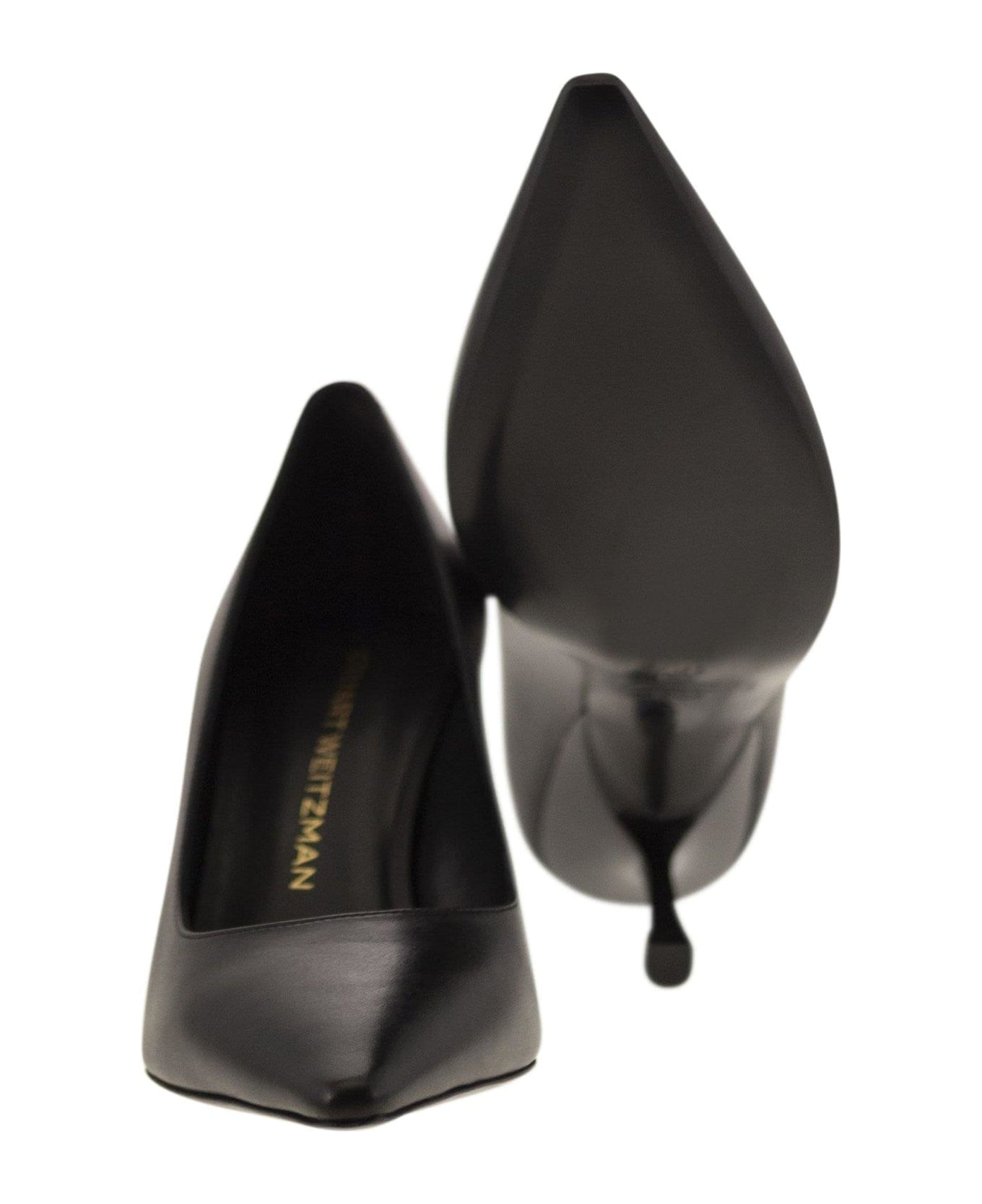 Stuart Weitzman Naomi Pointed-toe Pumps - Black