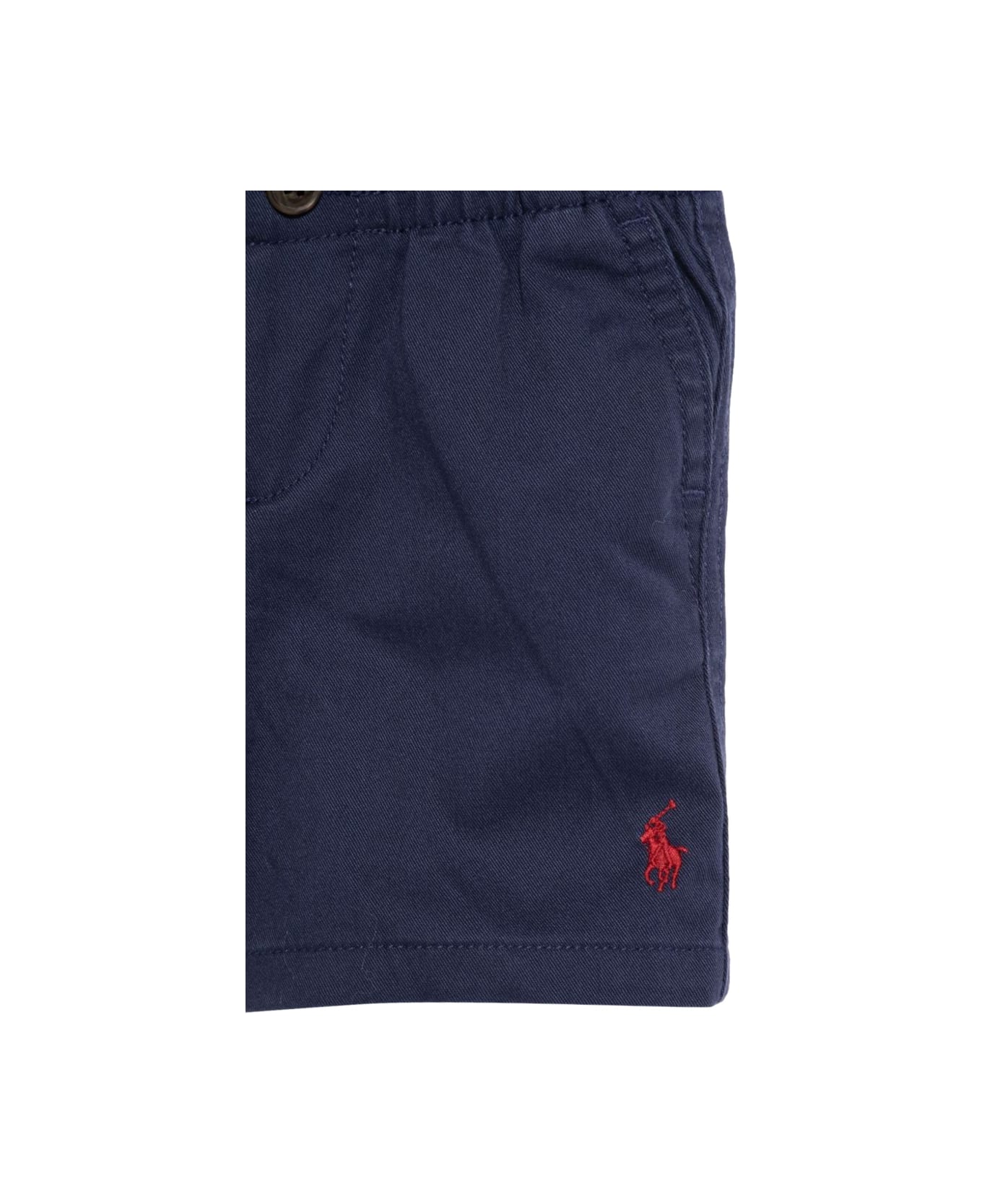 Polo Ralph Lauren Bermuda With Logo - BLUE