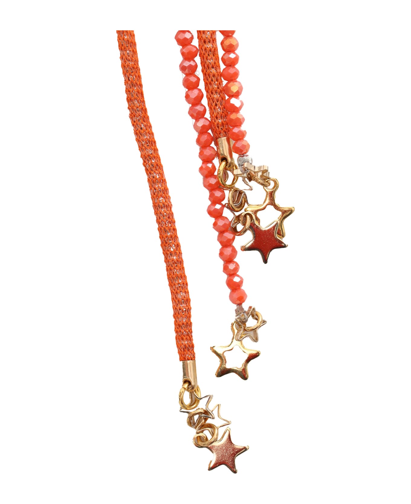 Lorena Antoniazzi Orange Beaded Necklace - ORANGE
