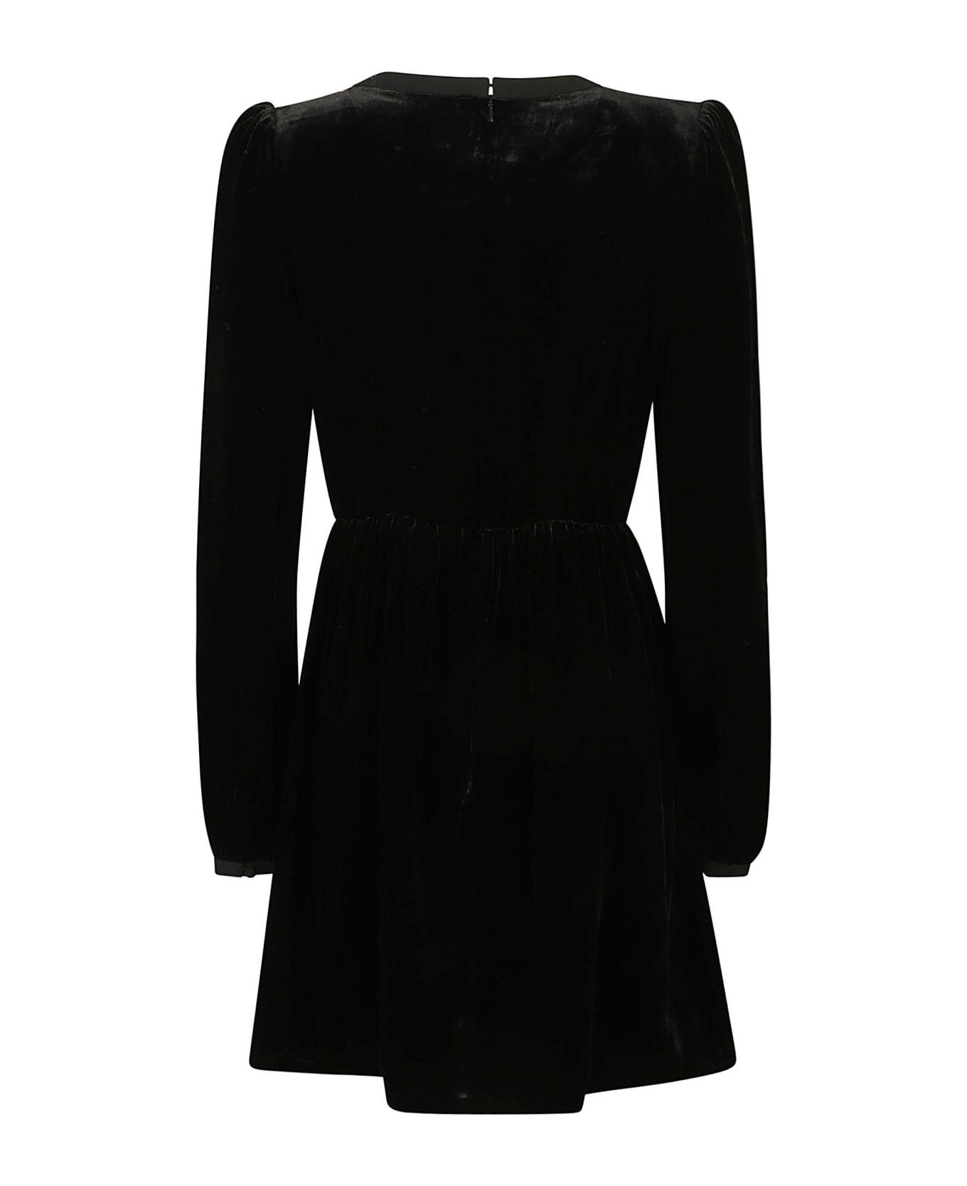 Saloni Dresses Black - Black