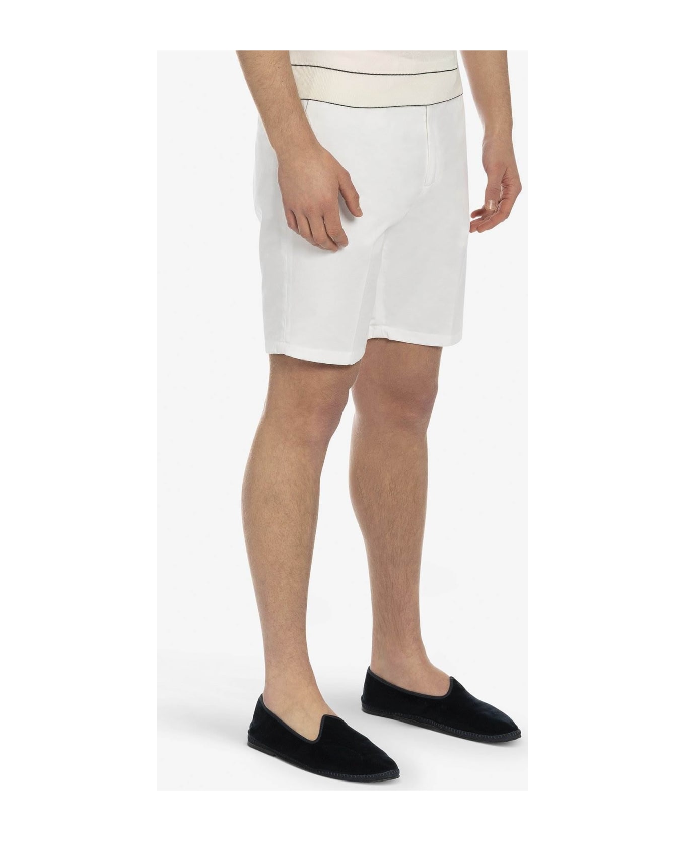 Larusmiani Bermuda Short 'poltu Quatu' Shorts - White ショートパンツ