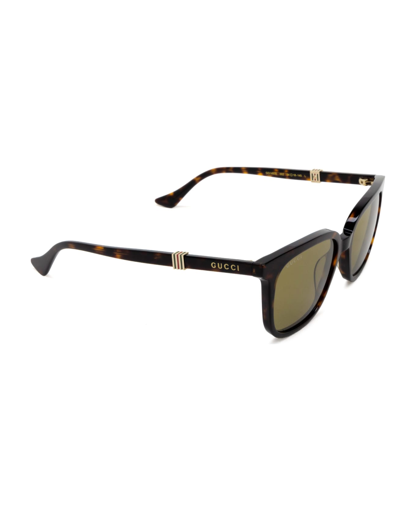 Gucci Eyewear Gg1493s Havana Sunglasses - Havana サングラス