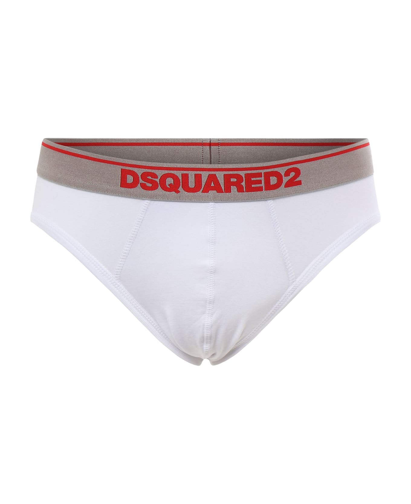 Dsquared2 Two Briefs Set - White