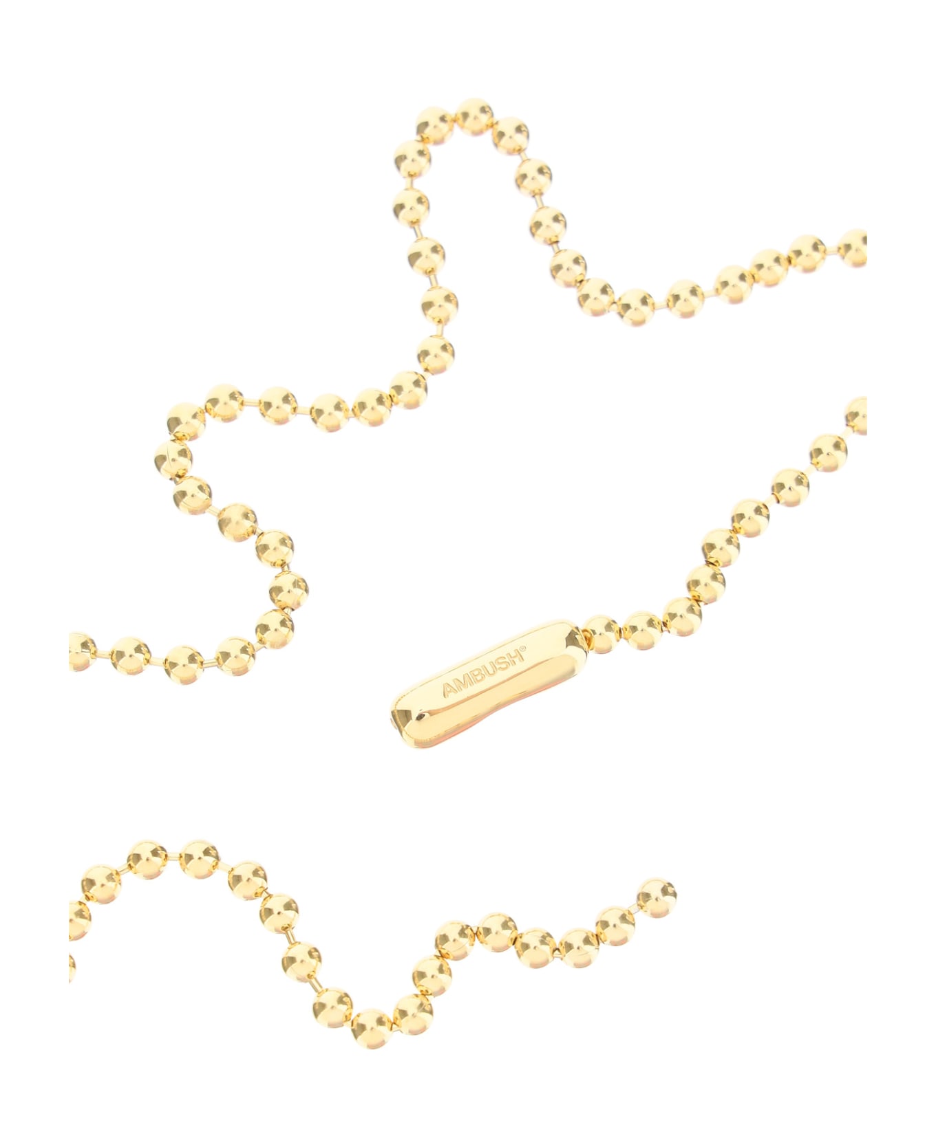 AMBUSH Ball Chain Necklace - GOLD (Gold)
