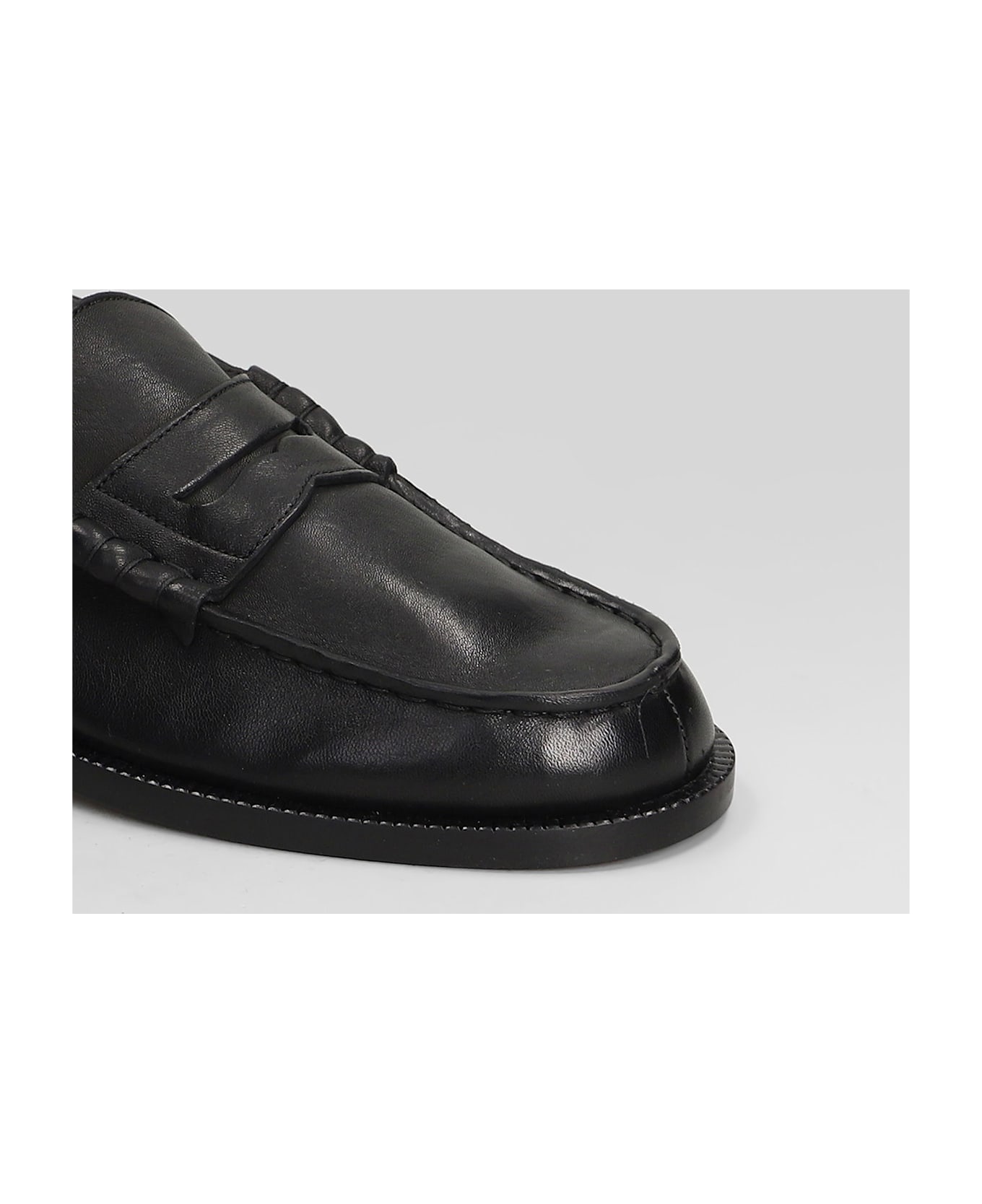 Common Projects Soft Loafer Loafers In Black Leather - black