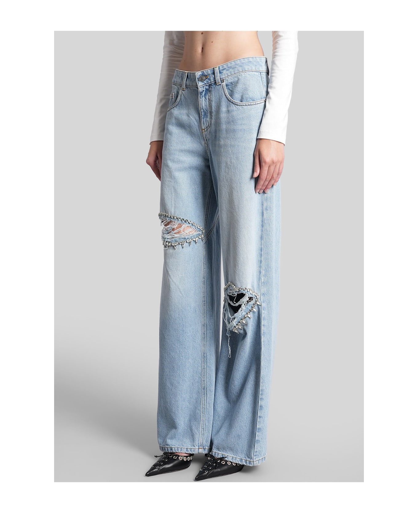 AREA Jeans In Blue Denim - blue