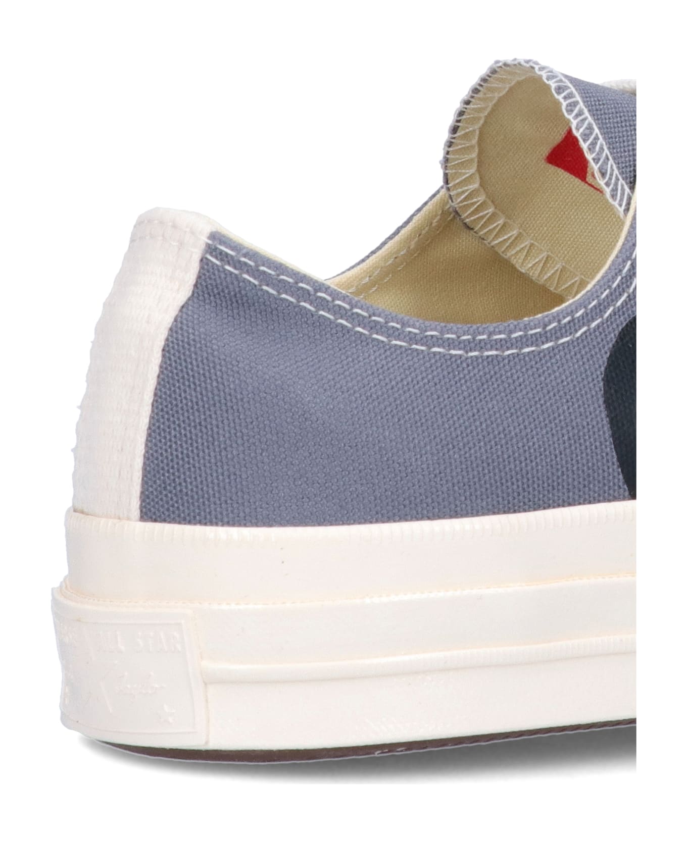 Comme des Garçons Play Low Top Chuck Taylor Sneakers - Gray