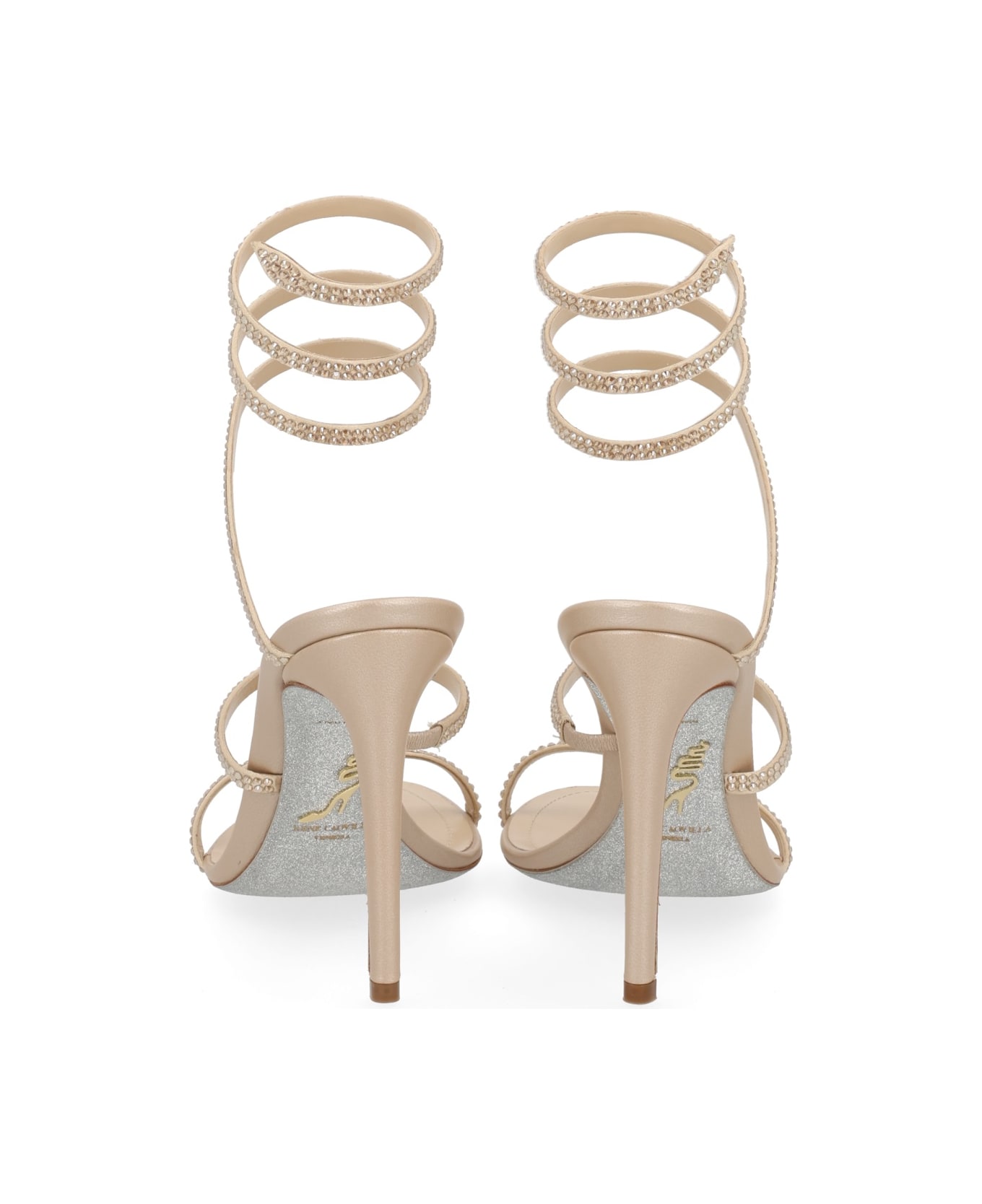 René Caovilla Sandalo "cleo" - BEIGE