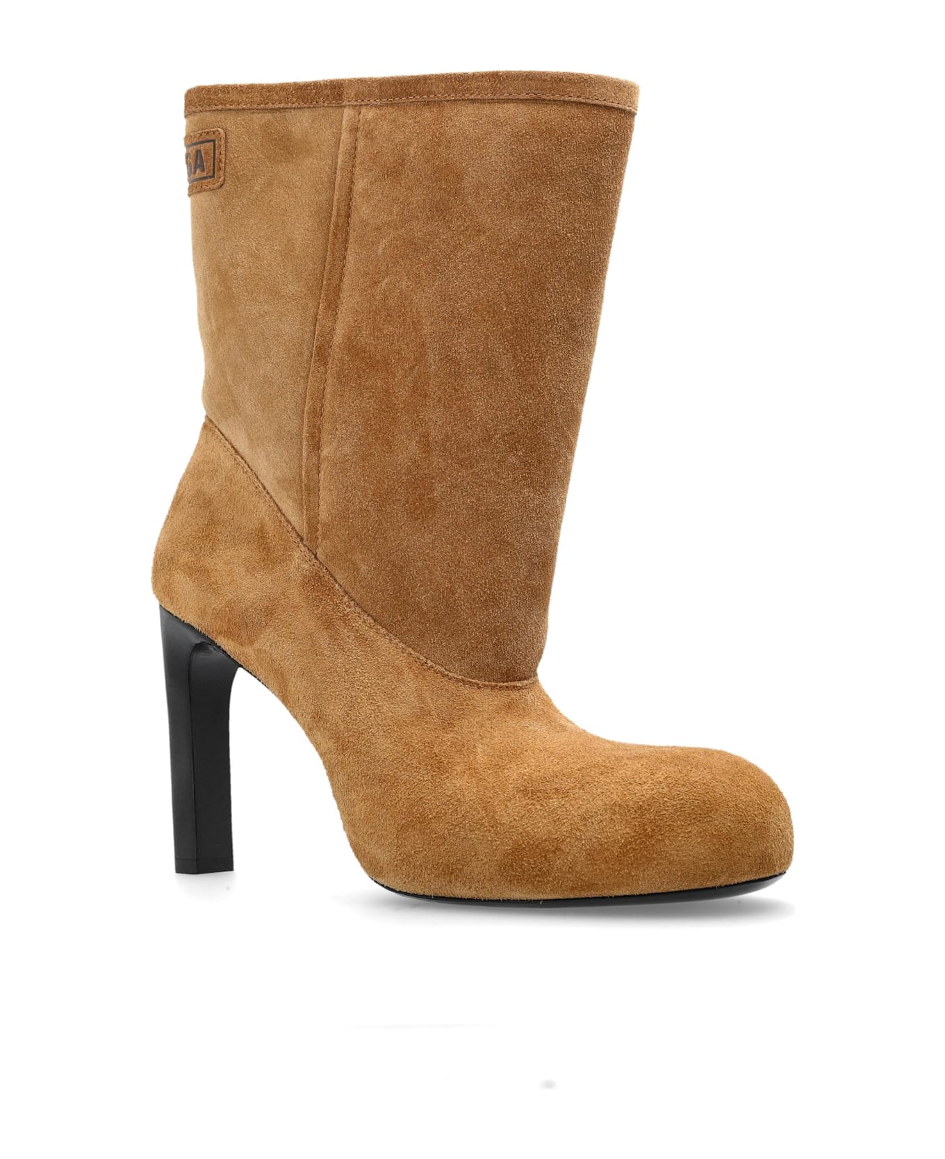 Balenciaga Heeled Ankle Boots 
fargo
 - Camel
