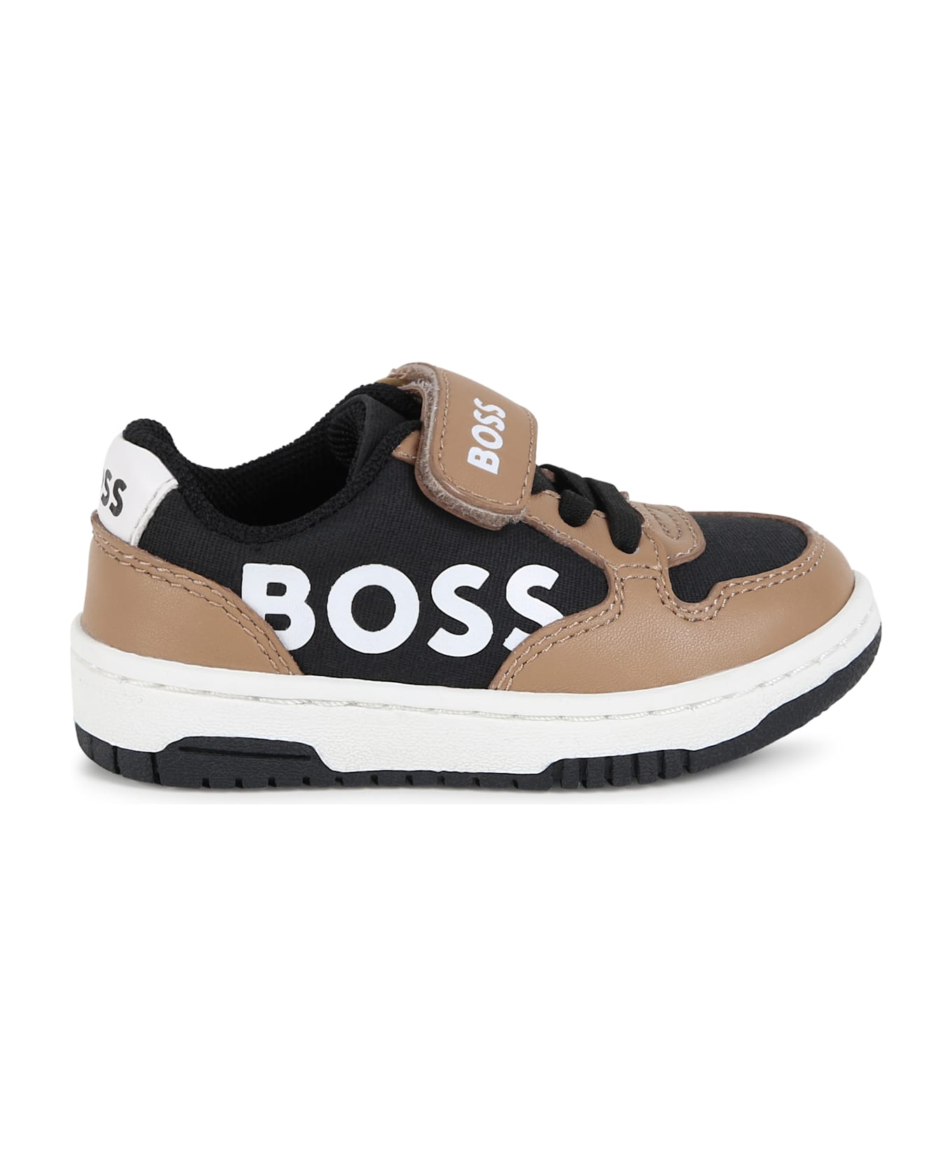 Hugo Boss Sneakers Con Logo - Black