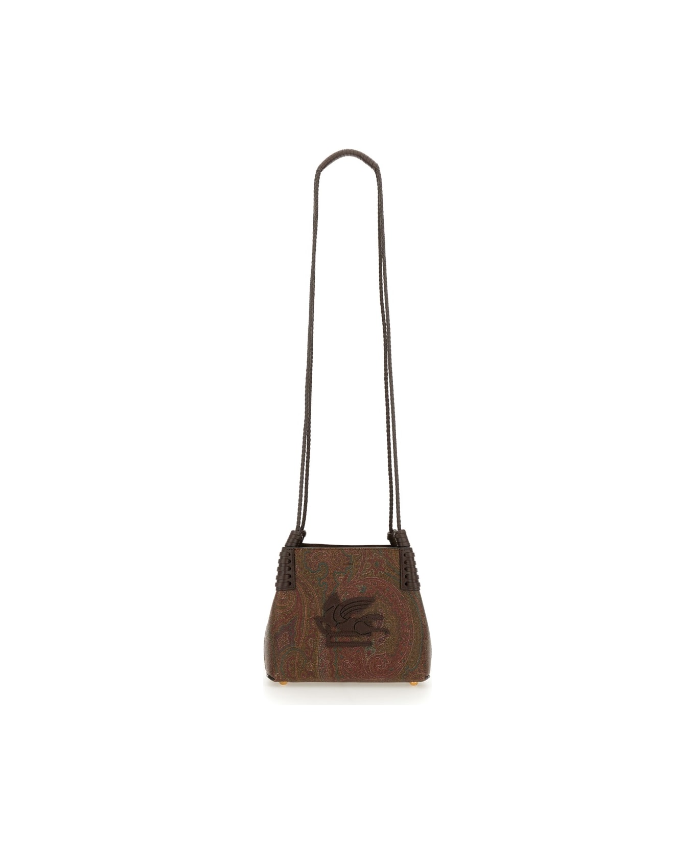 Etro "libra Arnica Mini" Shopping Bag - BROWN