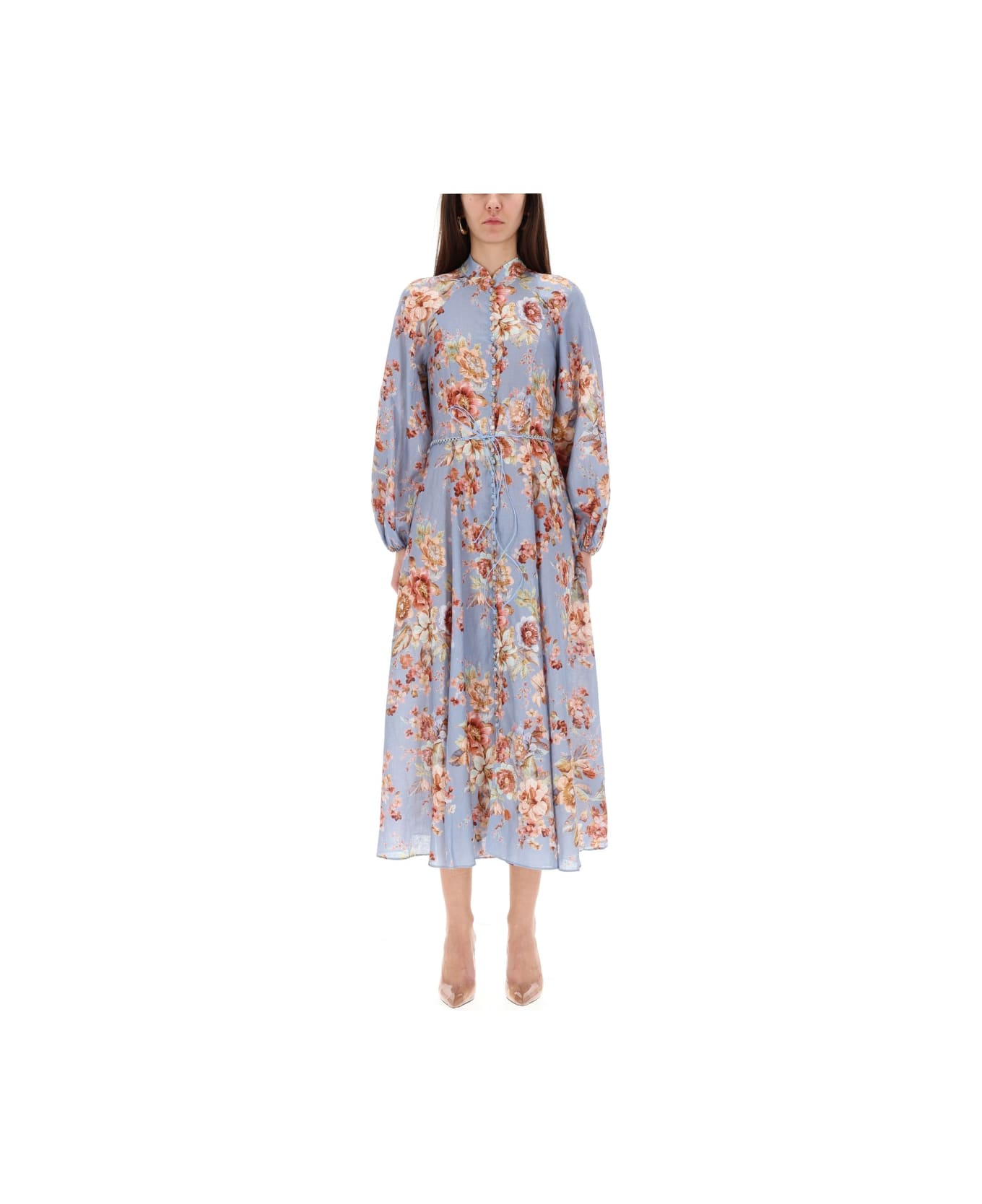 Zimmermann "aweken Billow" Dress - MULTICOLOUR