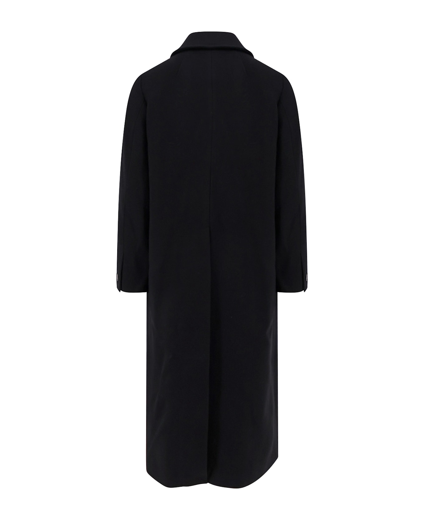 Ivy Oak Clemence Responsible Virgin Wool Blend Coat - Black