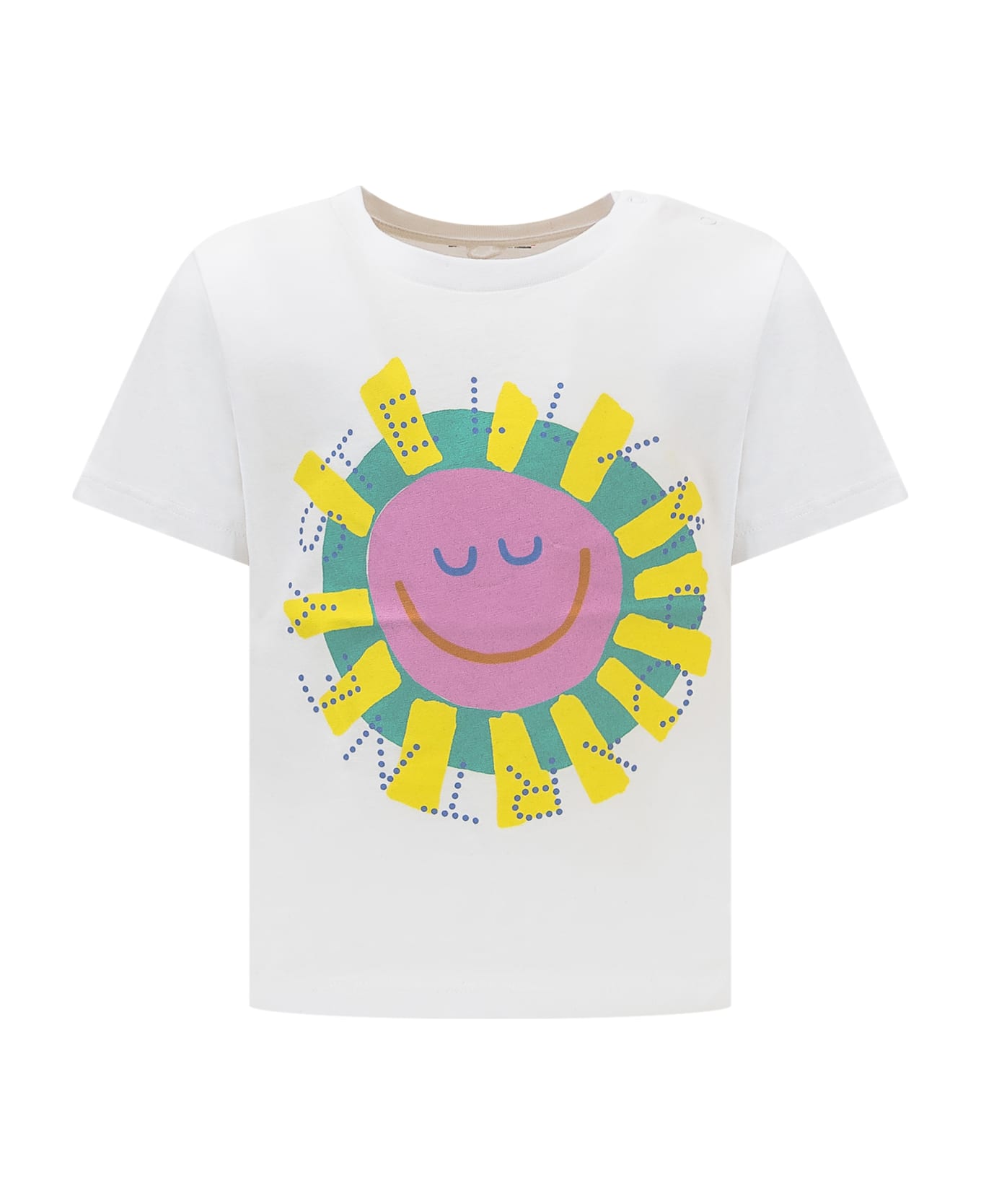 Stella McCartney Kids Sunshine T-shirt - WHITE Tシャツ＆ポロシャツ