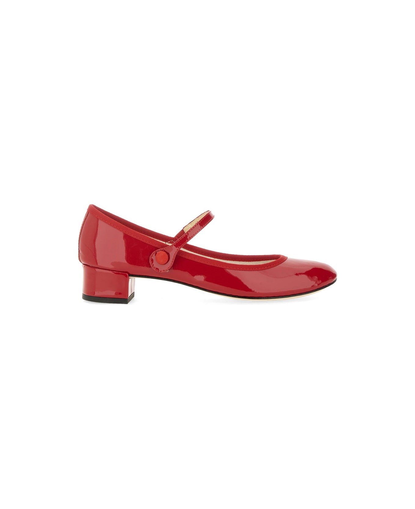 Repetto Pump Mary Jane "rose" - RED