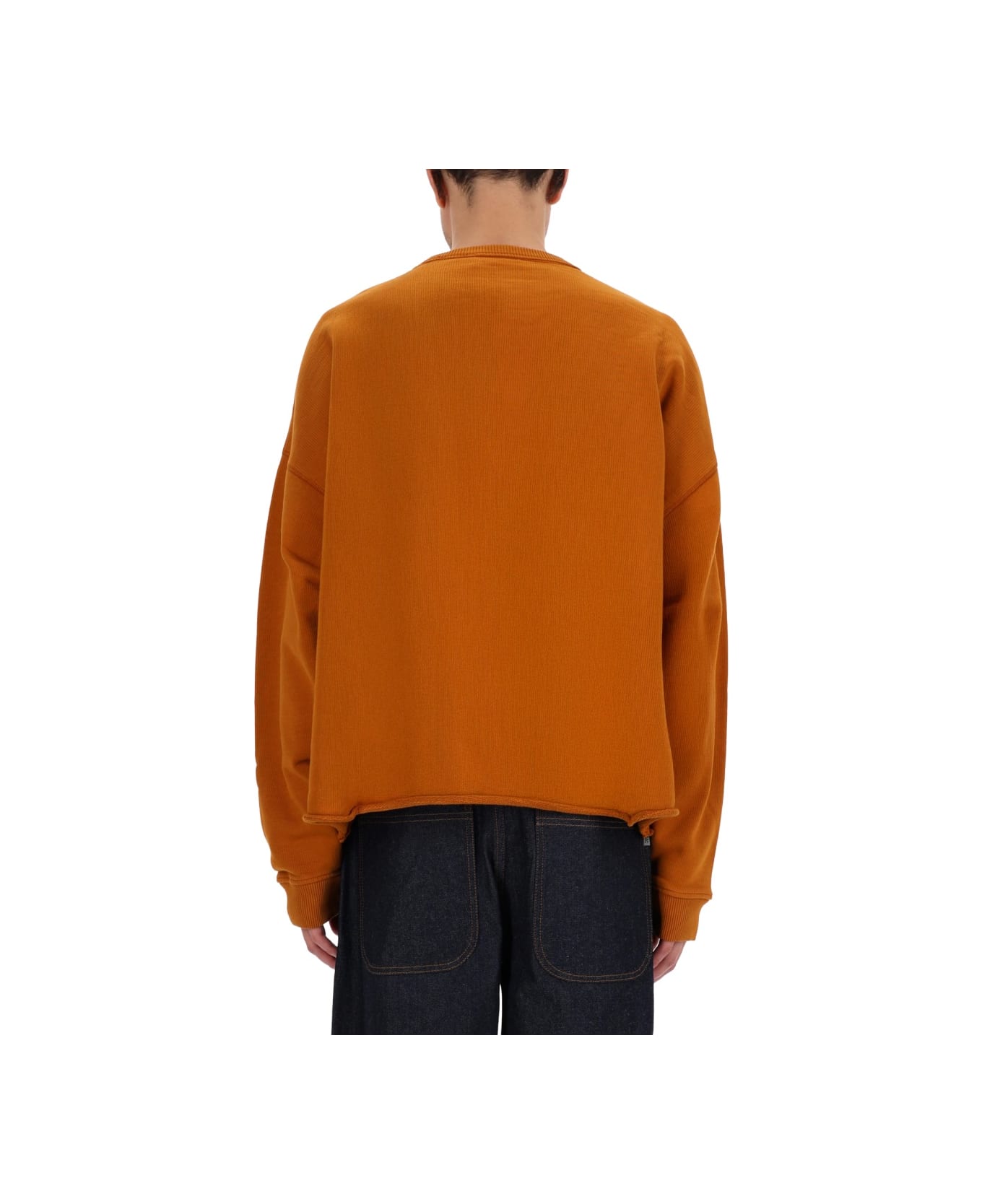 YMC "studio" Sweatshirt - ORANGE