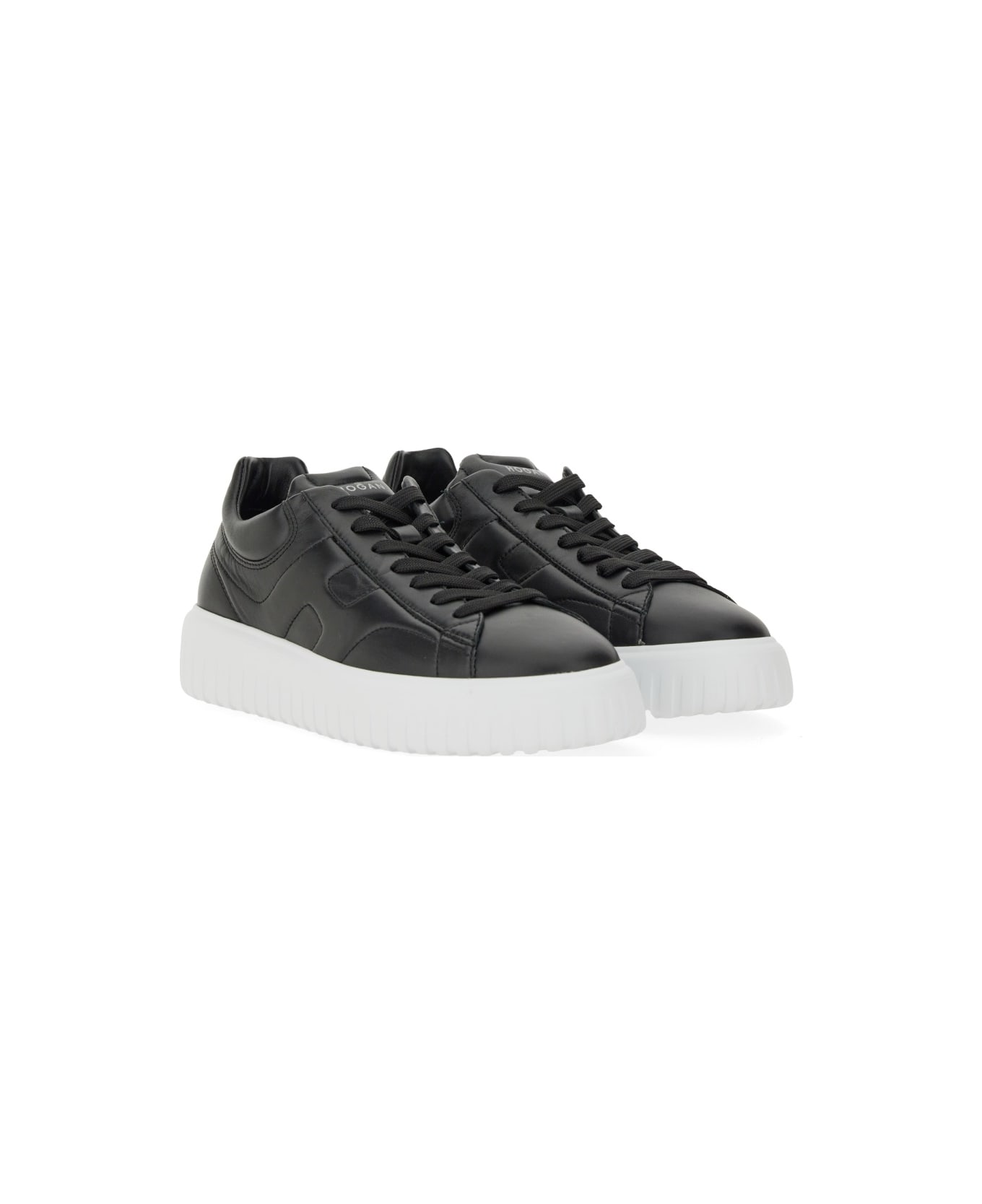 Hogan Sneaker H-stripes - BLACK