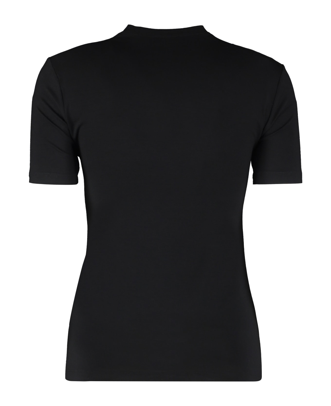 Versace Logo Crew-neck T-shirt - black
