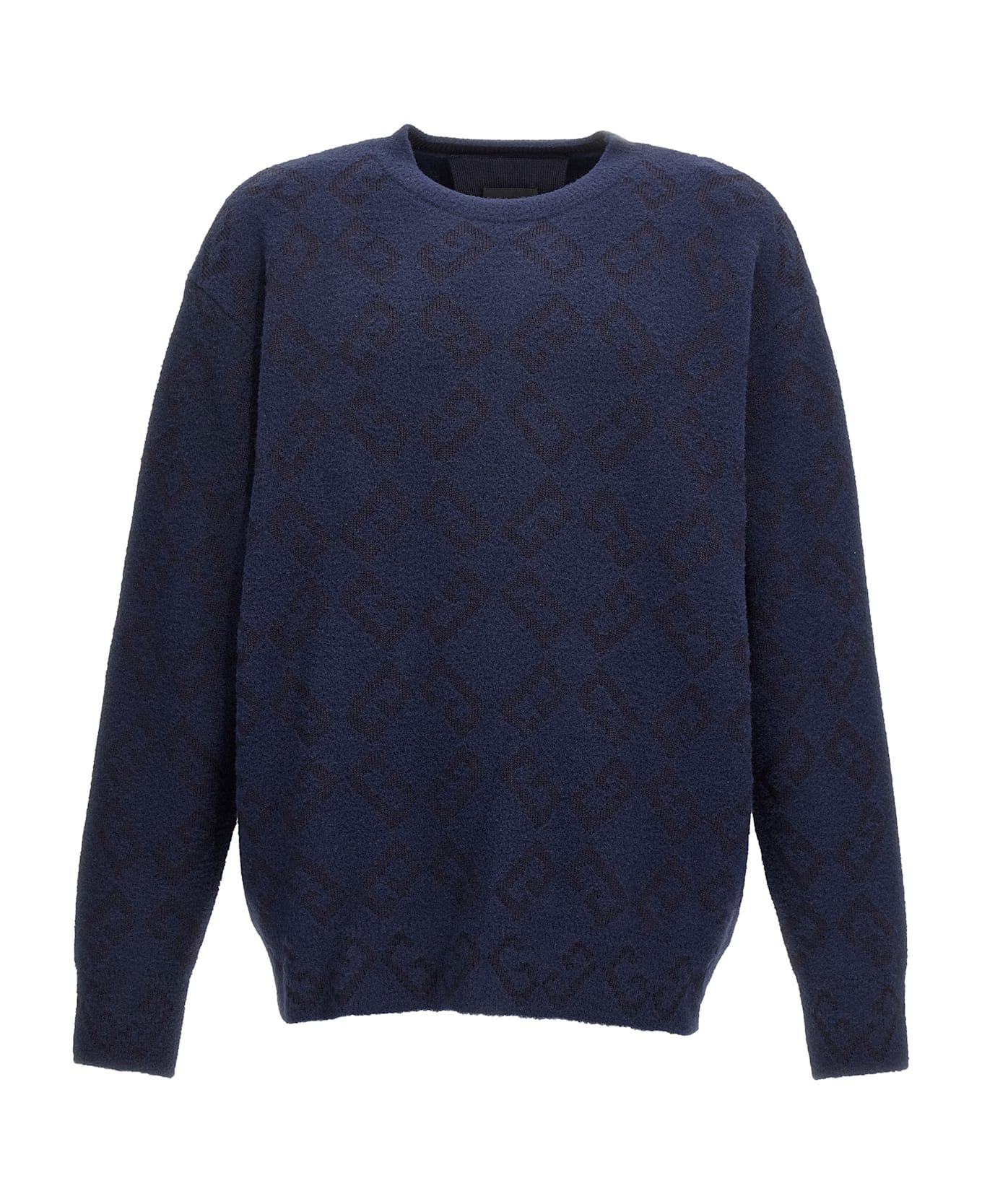 Givenchy Logo Embroidery Sweater - Blue