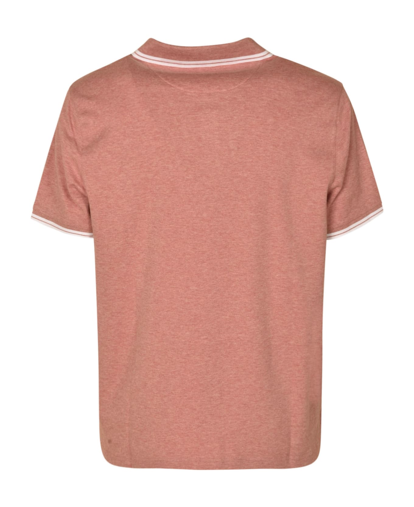 Michael Kors Stripe Polo Shirt - Pink