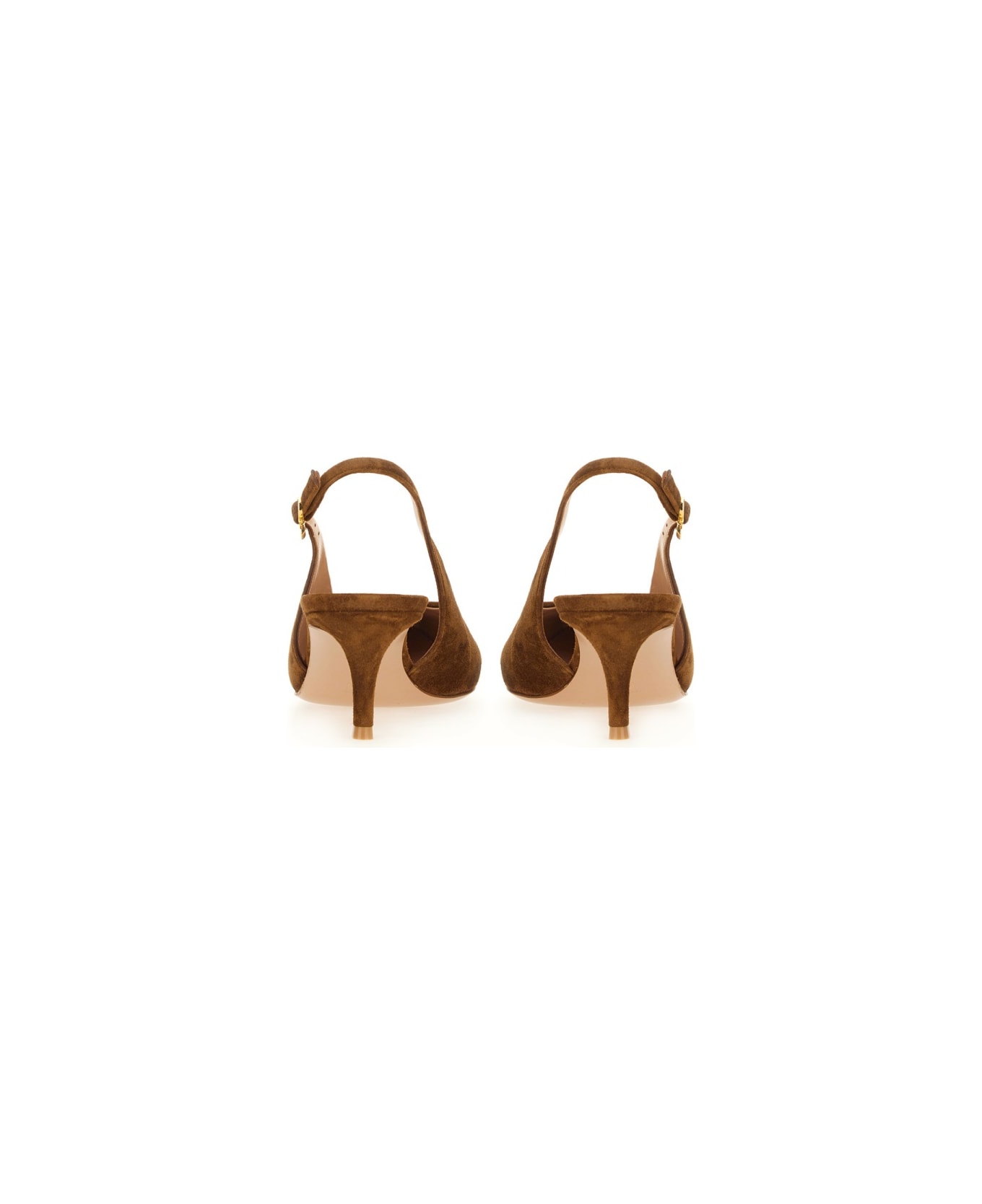 Gianvito Rossi Slingback "robbie" - BROWN