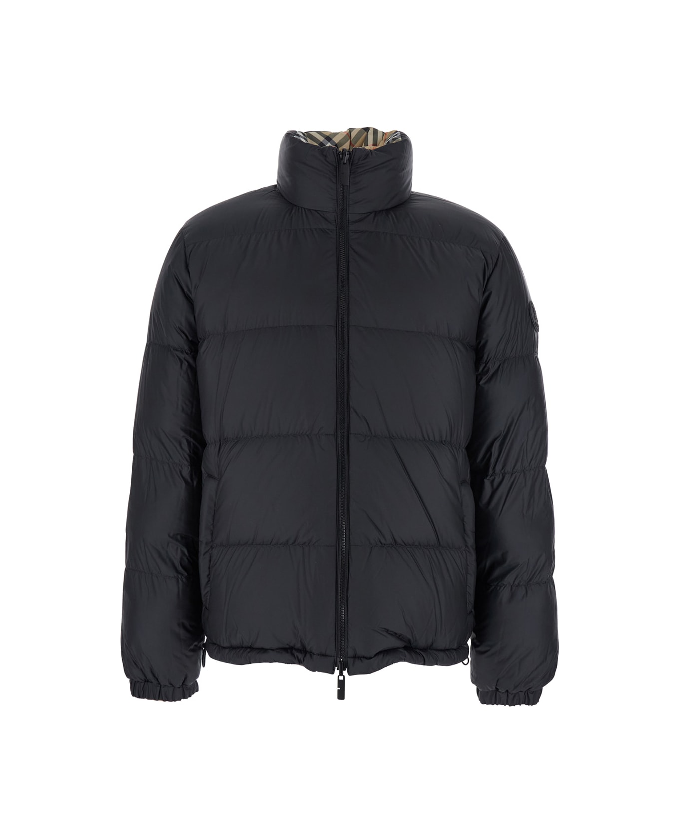 Burberry Check Down Jacket
