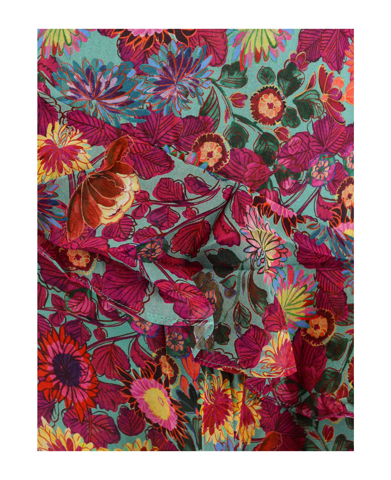 Saloni Jolene Dress - Multicolor