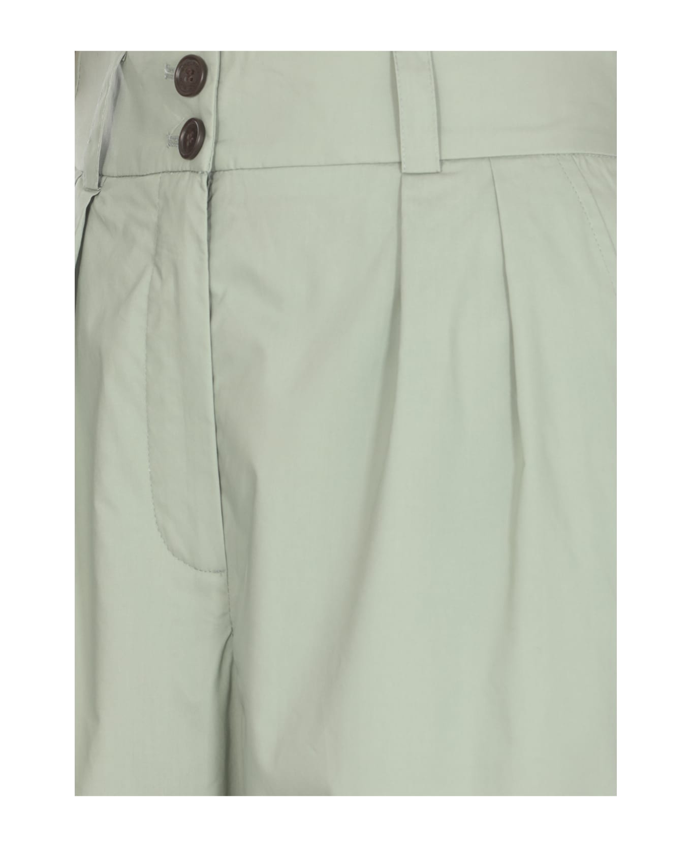 Woolrich Cotton Trousers - Green